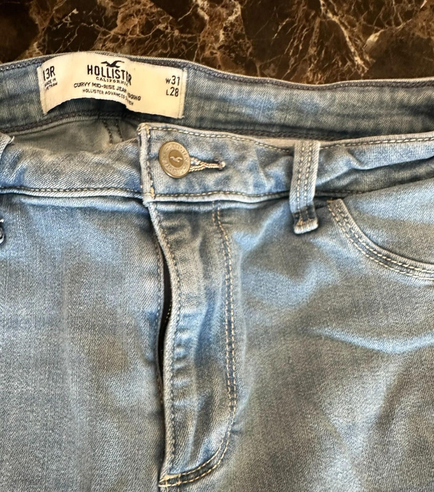Hollister Hollister Skinny High-Rise Jeans W31 L28 | 13R Size 30" / US 8 / IT 44 - 3 Thumbnail