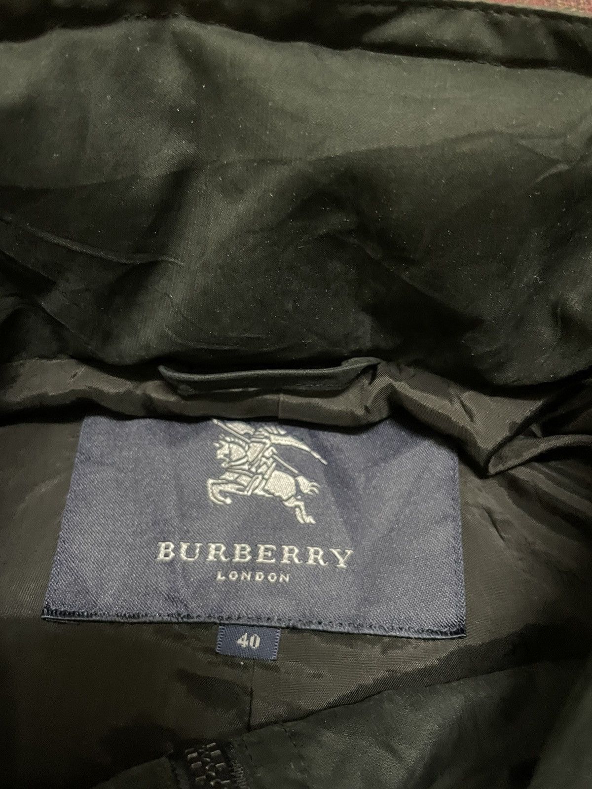 Burberry Burberry London Black Parka Size US M / EU 48-50 / 2 - 2 Thumbnail
