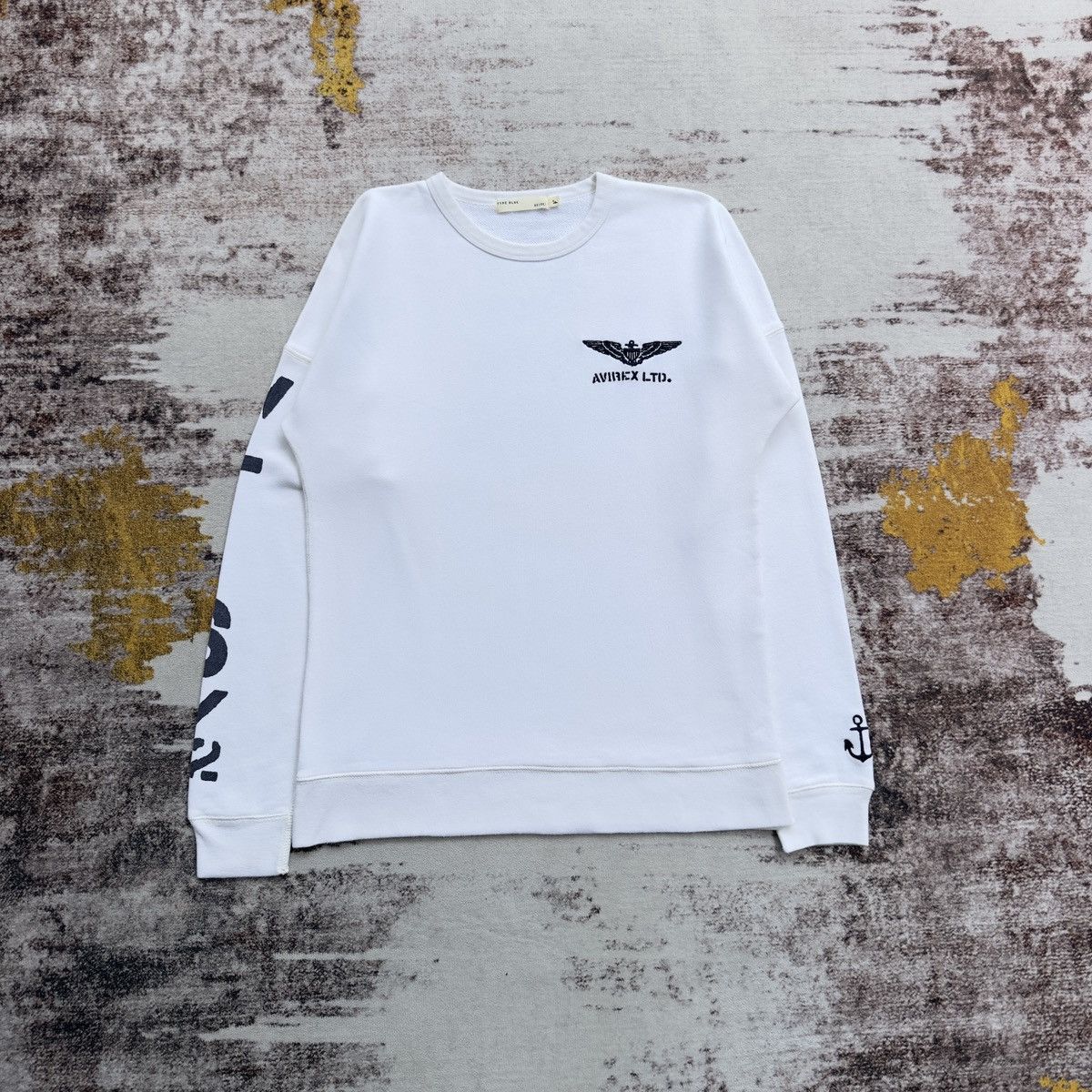 Avirex VINTAGE AVIREX USN EST.1975 NAVAL CREWNECK SWEATSHIRT Size US XS / EU 42 / 0 - 6 Thumbnail