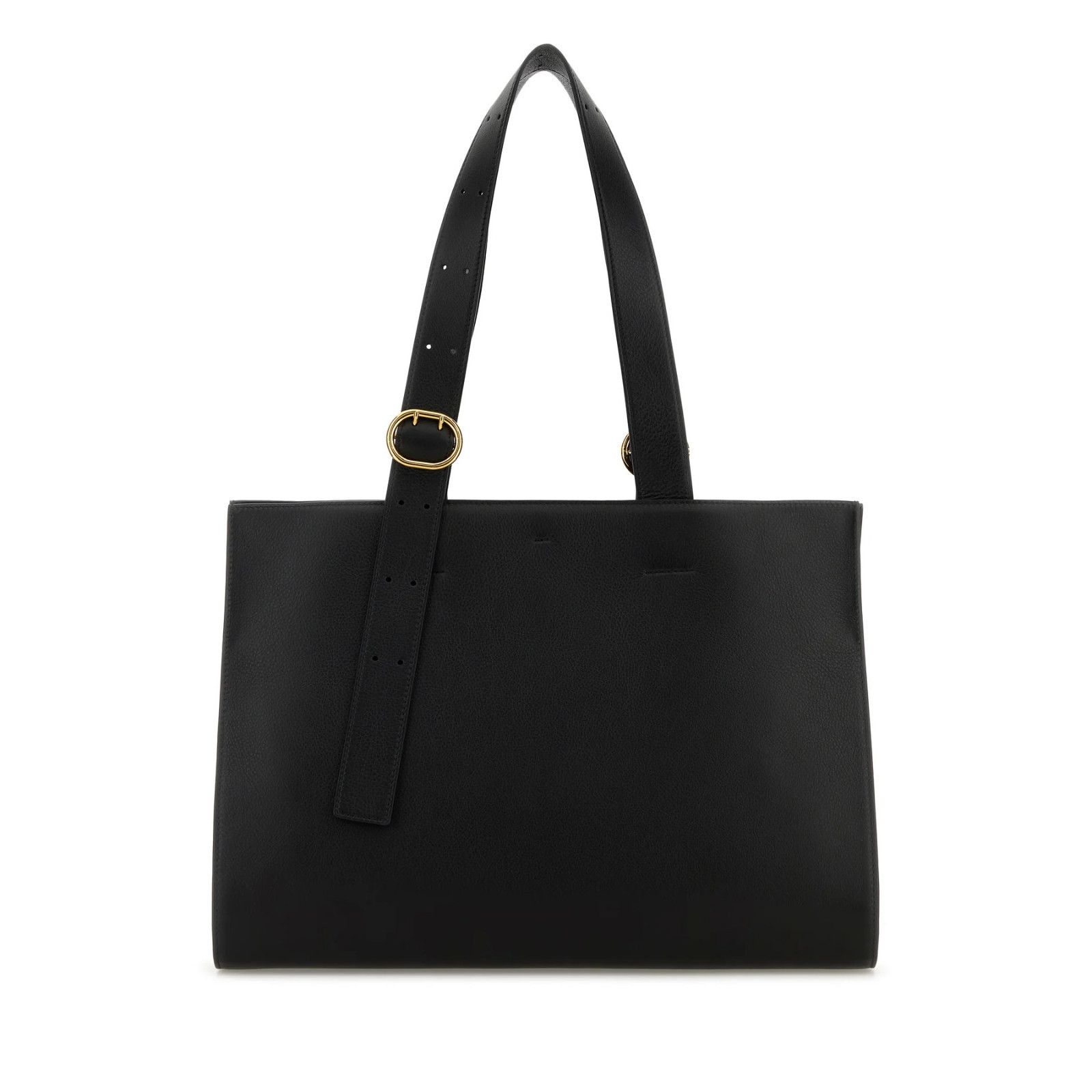 Jil Sander JIL SANDER Black Leather Tote Bag New & Authentic Size ONE SIZE - 3 Thumbnail