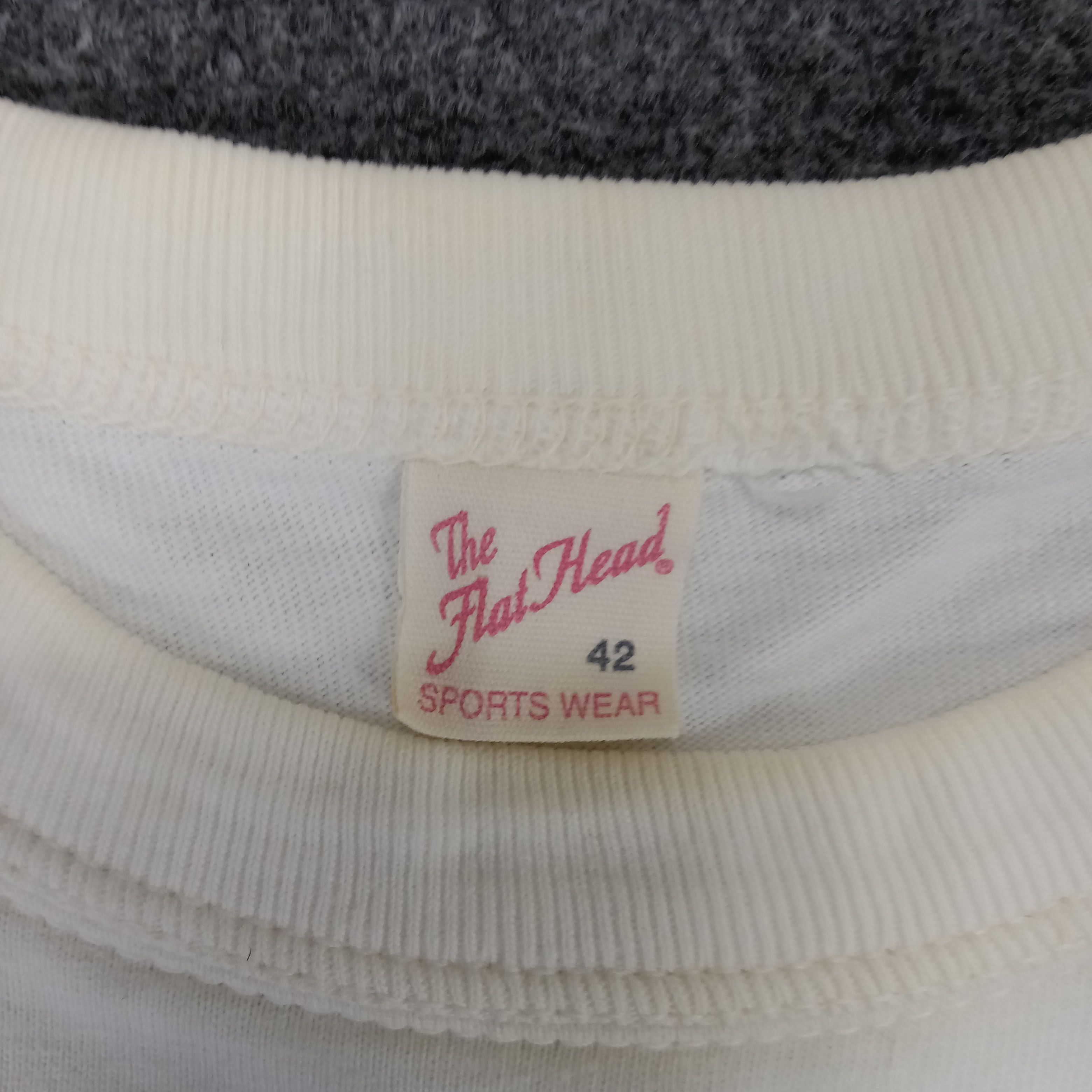 The Flat Head × Vintage The Flat Head Bikers Style Long Sleeve Tshirt Size US L / EU 52-54 / 3 - 6 Thumbnail