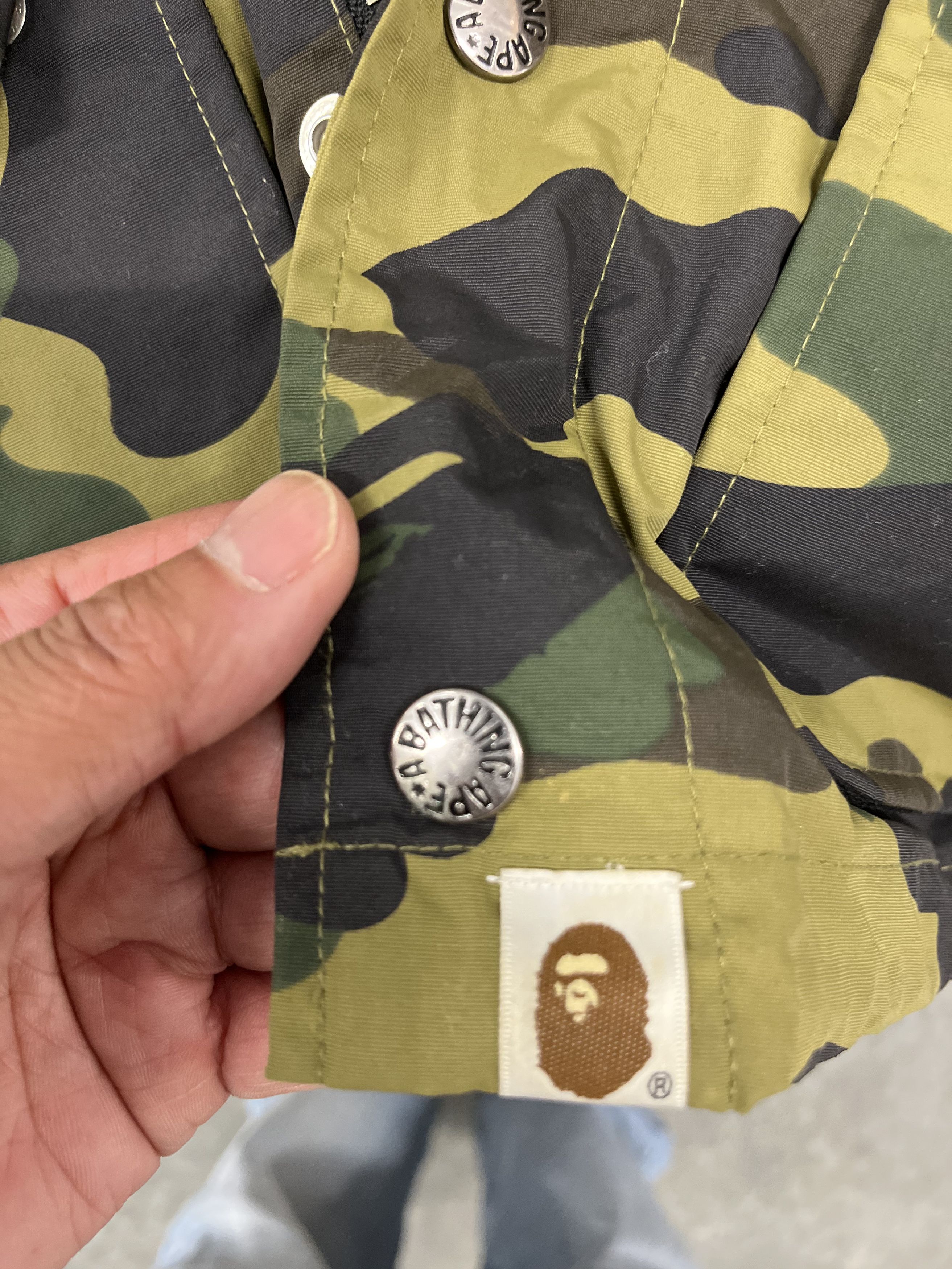 Bape Bape 1st camo hooded coat M Size US M / EU 48-50 / 2 - 4 Thumbnail