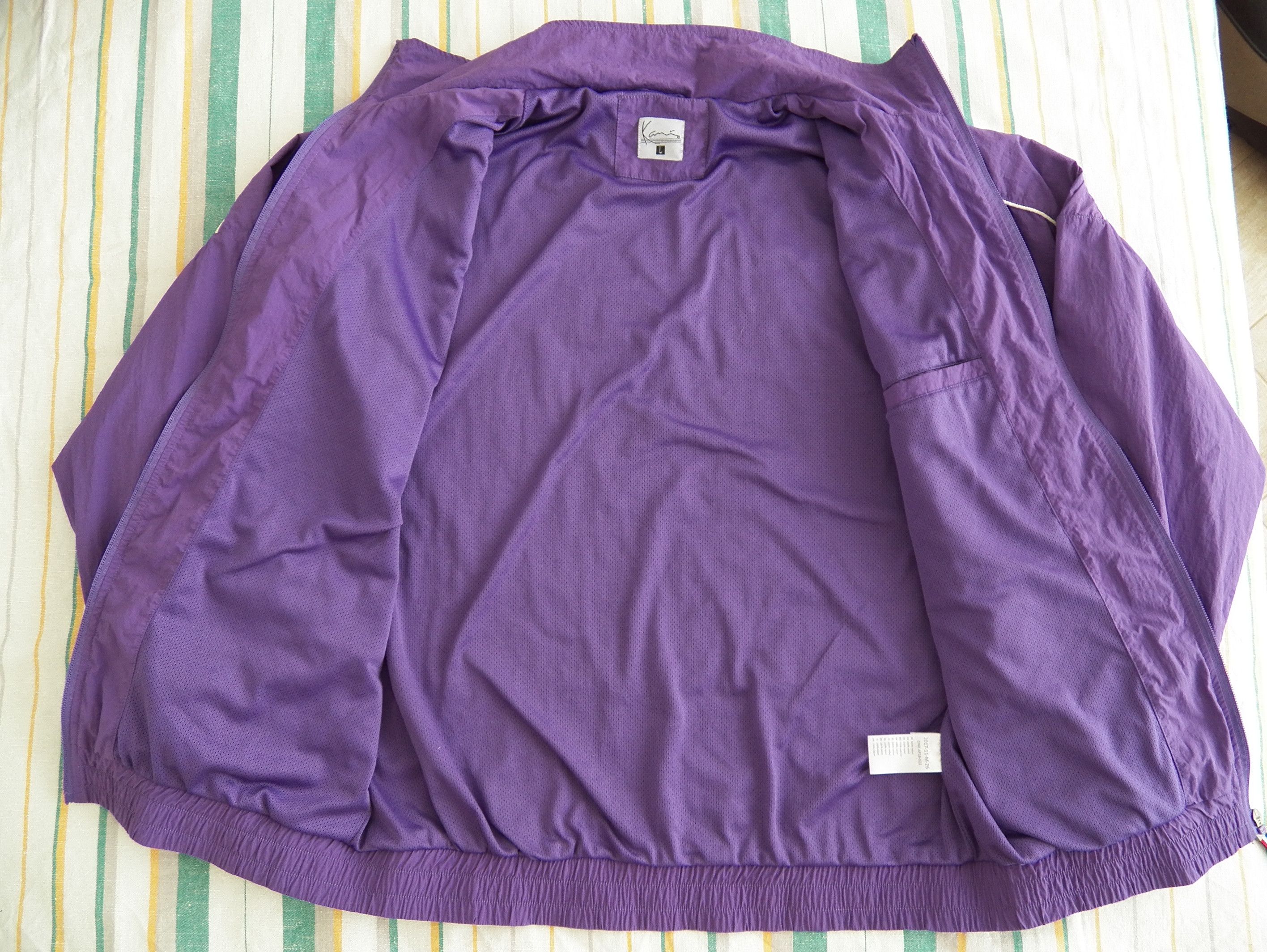 Karl Kani Kani Track Jacket MENS Size L Nylon Zip Windbreaker Hip Hop Size US L / EU 52-54 / 3 - 4 Thumbnail