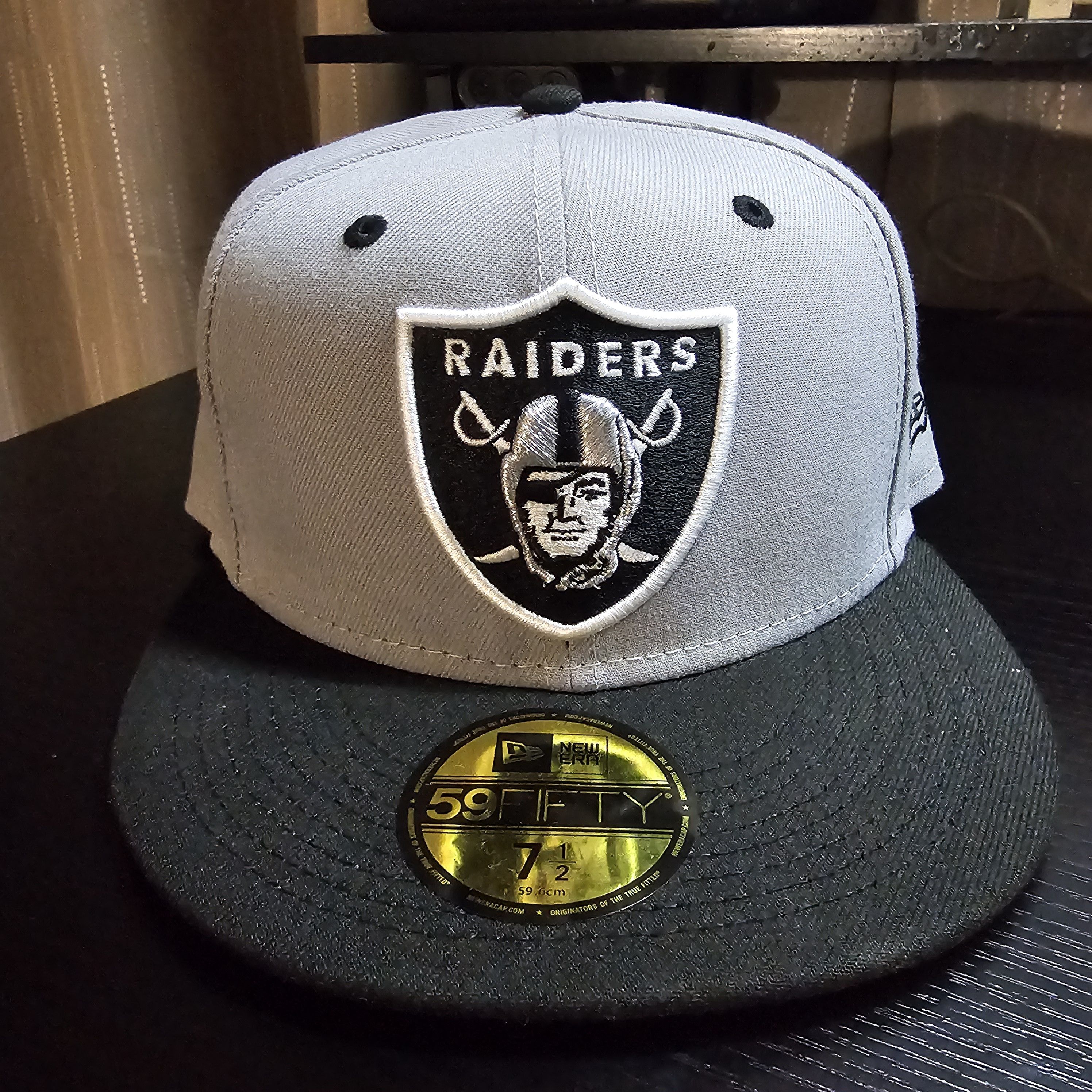 New Era Raiders Gray Storm Size ONE SIZE - 1 Thumbnail