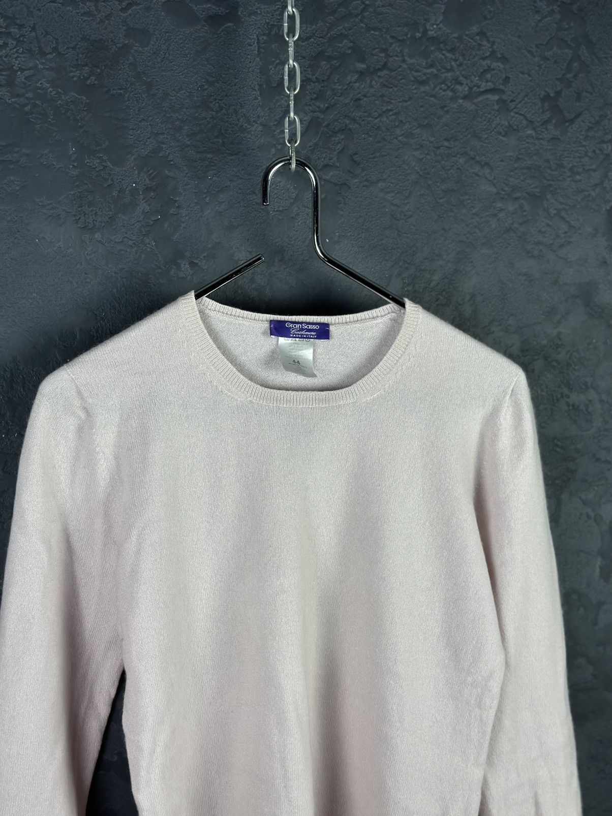 Gran Sasso Gran Sasso 100% Cashmere Pink Sweater Women’s 44 Size M / US 6-8 / IT 42-44 - 2 Thumbnail