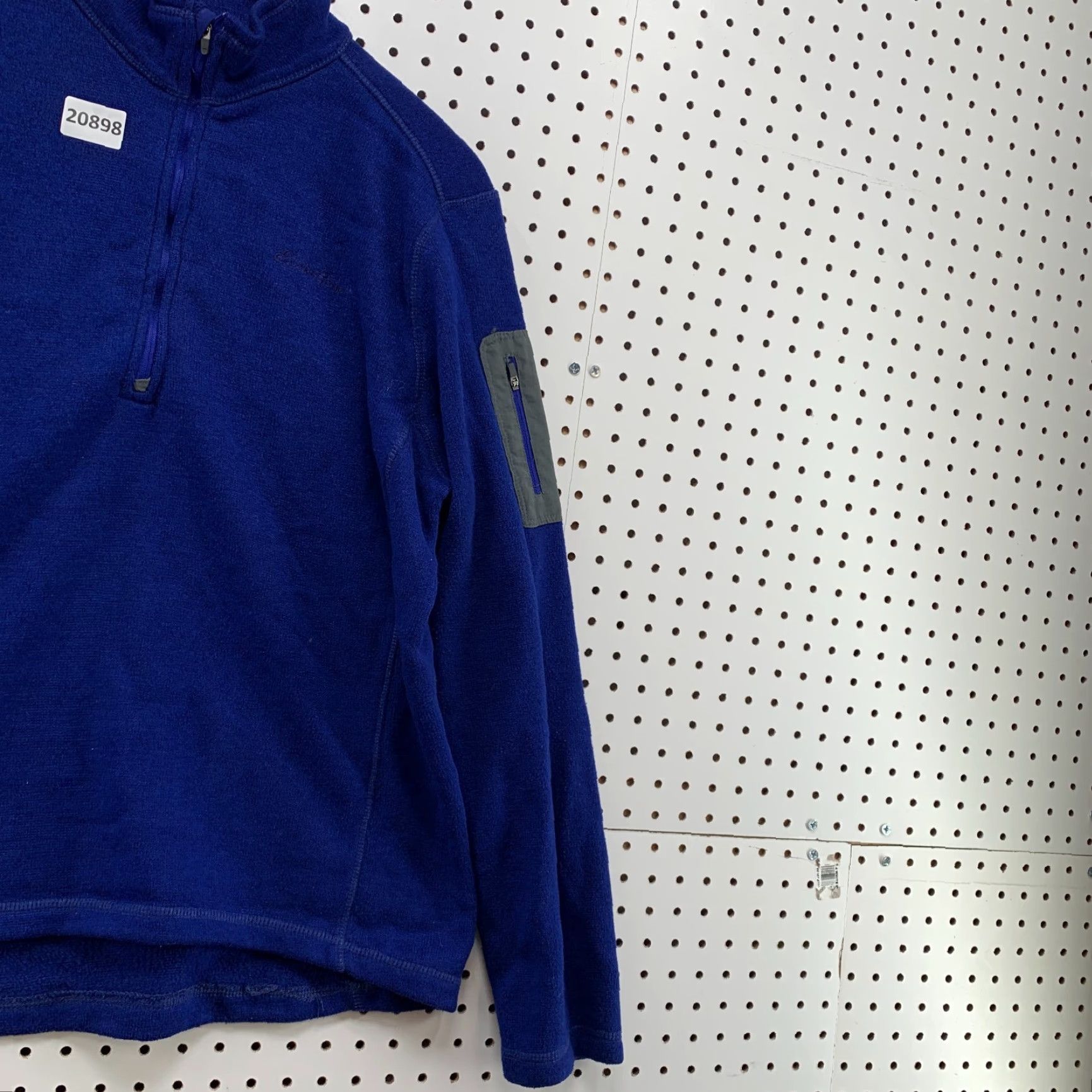 Eddie Bauer Eddie Bauer Womens 1/4 Zip Pullover Sweatshirt Blue XL Fits 23x27 Pocket Sweatshirt Pullover Zip Knit High Neck Activewear Womens XL Blue Eddie Bauer Size XL / US 12-14 / IT 48-50 - 4 Thumbnail