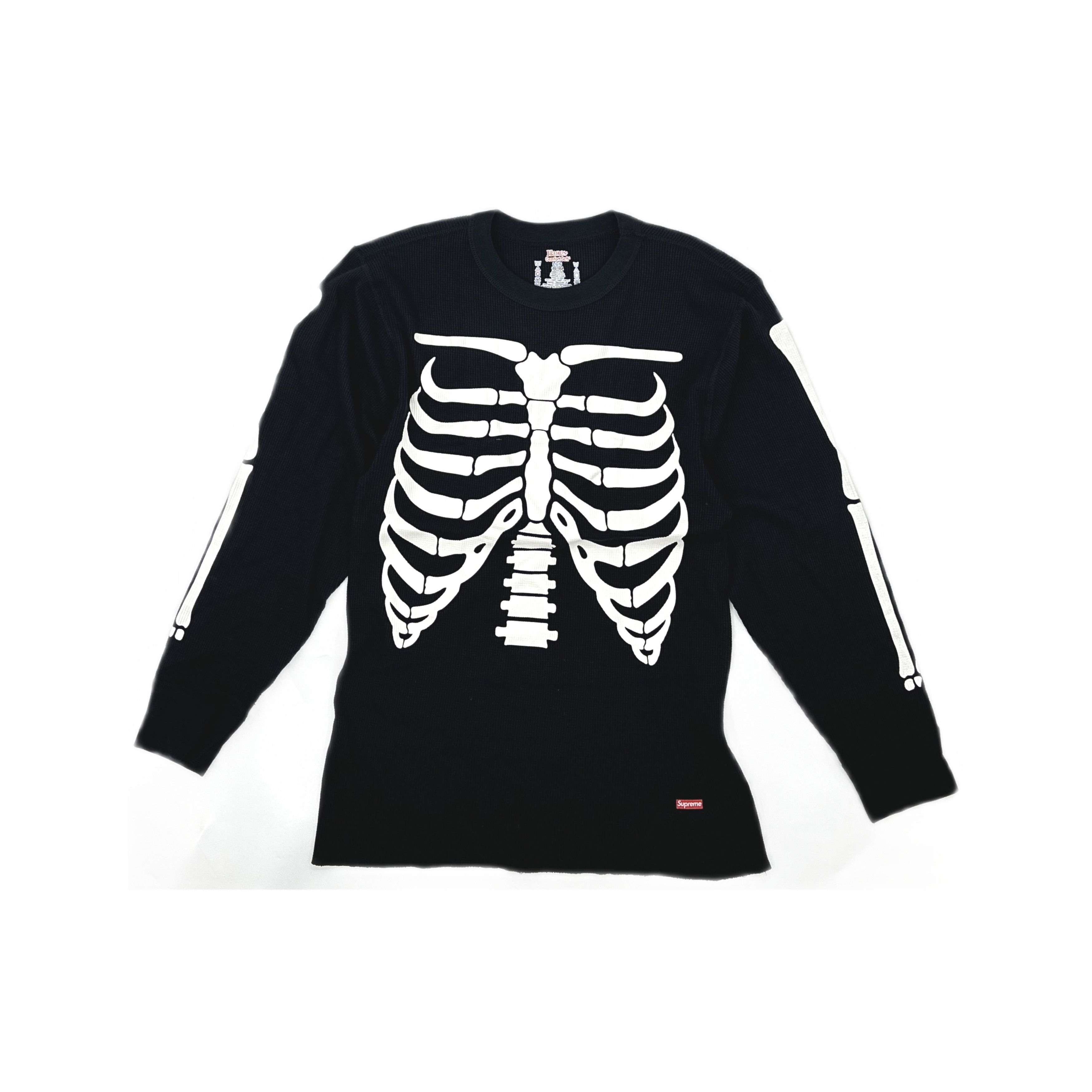 Supreme Supreme Skeleton Thermal Long Sleeve T-Shirt Size L Size US L / EU 52-54 / 3 - 1 Thumbnail