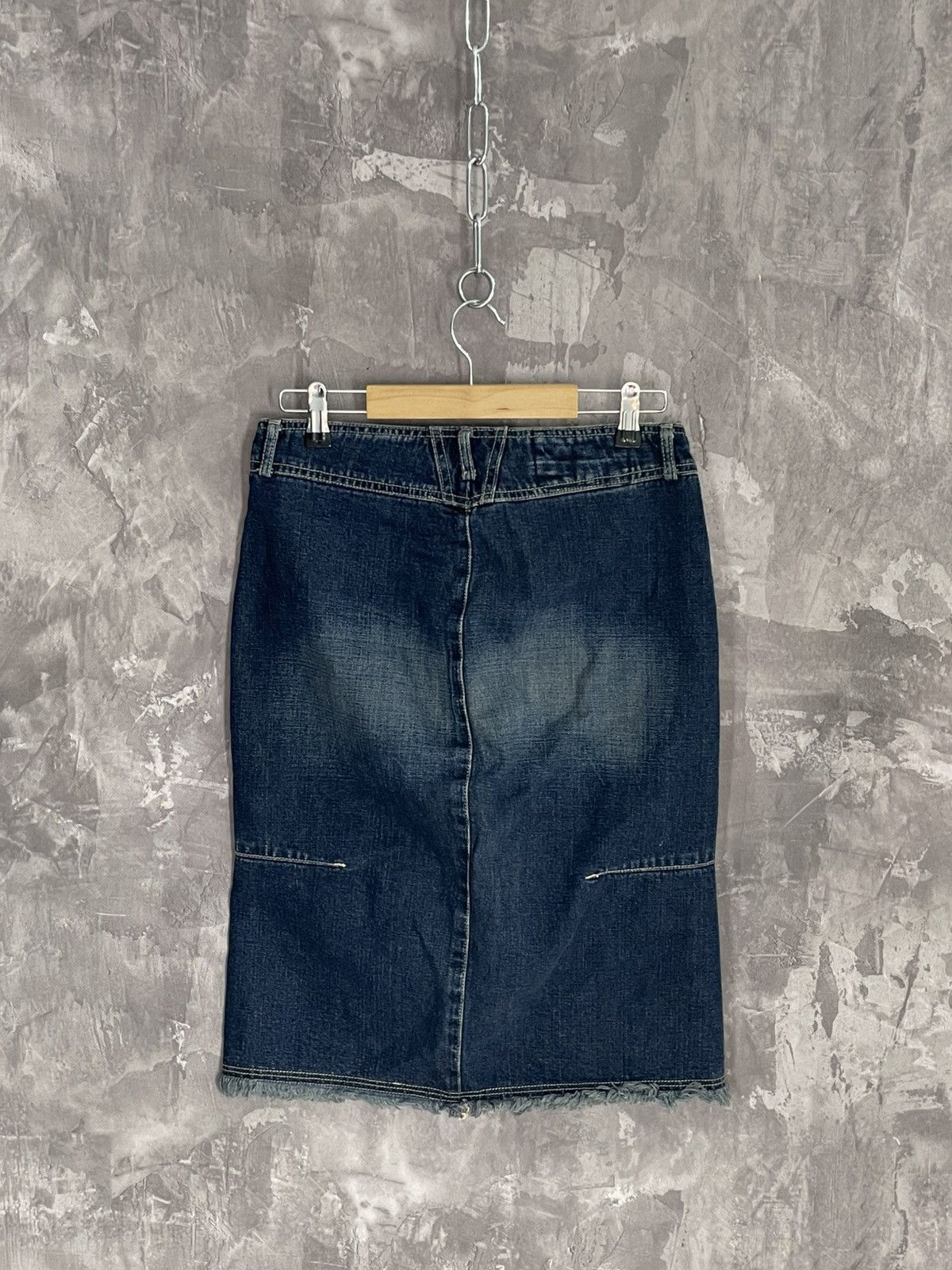 Marithe + Francois Girbaud Marithe Francois Girbaud Denim Y2K Skirt Size 26" / US 2 / IT 38 - 2 Thumbnail