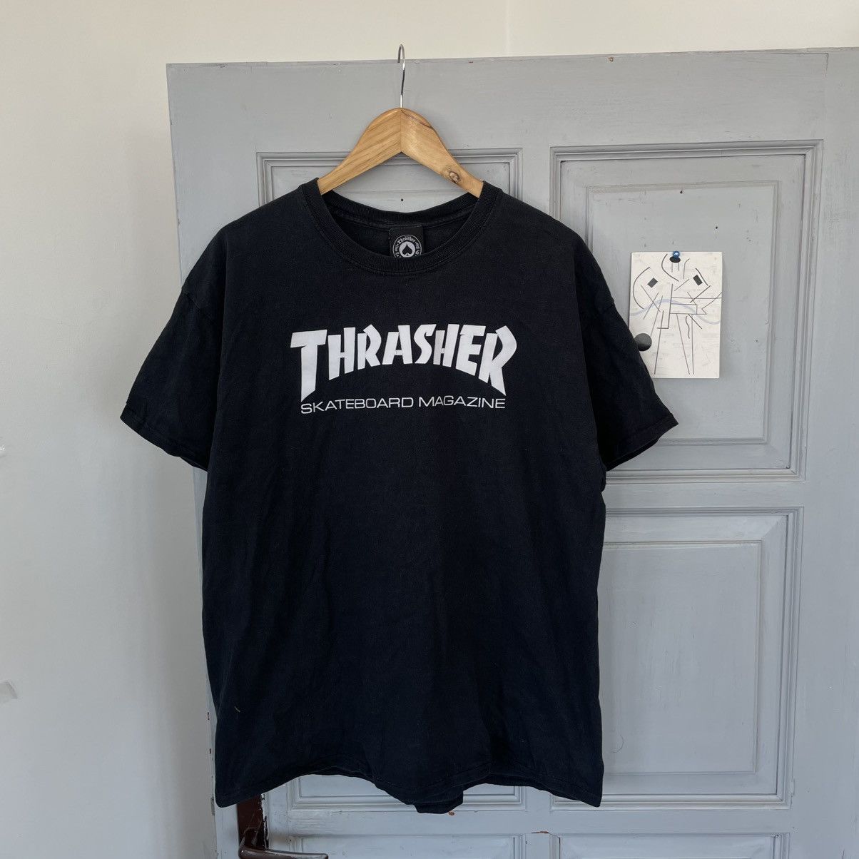 Thrasher Thrasher Skateboard Magazine Sun Faded T-shirt Size US XL / EU 56 / 4 - 1 Thumbnail