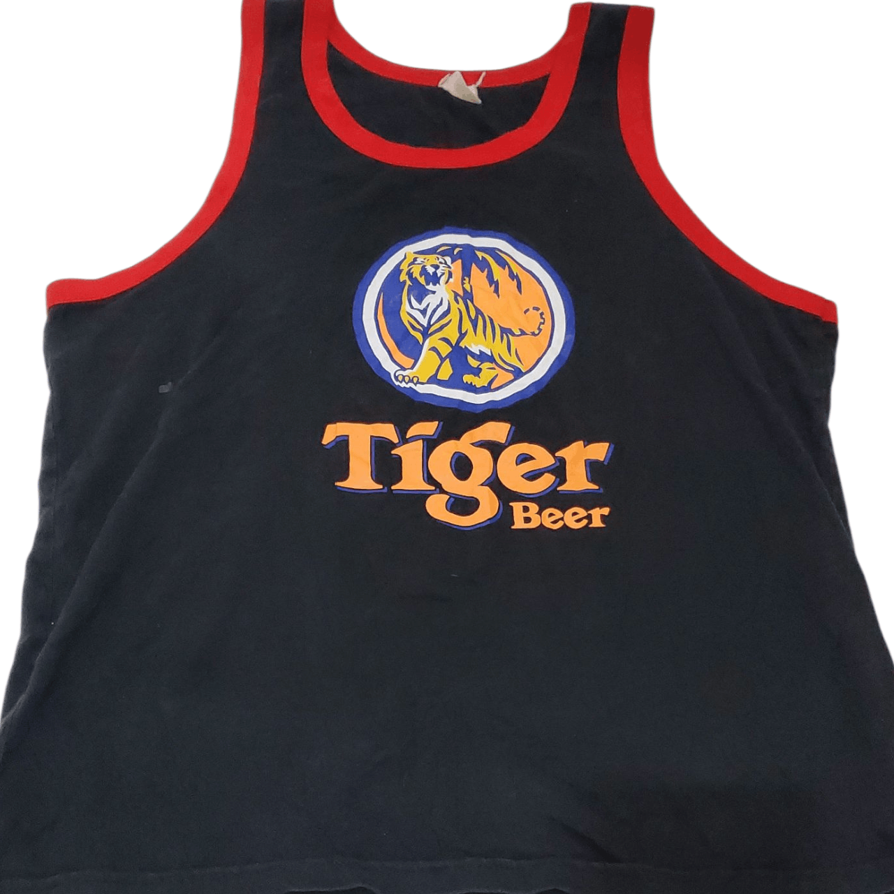Vintage Vintage Tiger Beer Tank Top T-Shirt Size US L / EU 52-54 / 3 - 2 Thumbnail