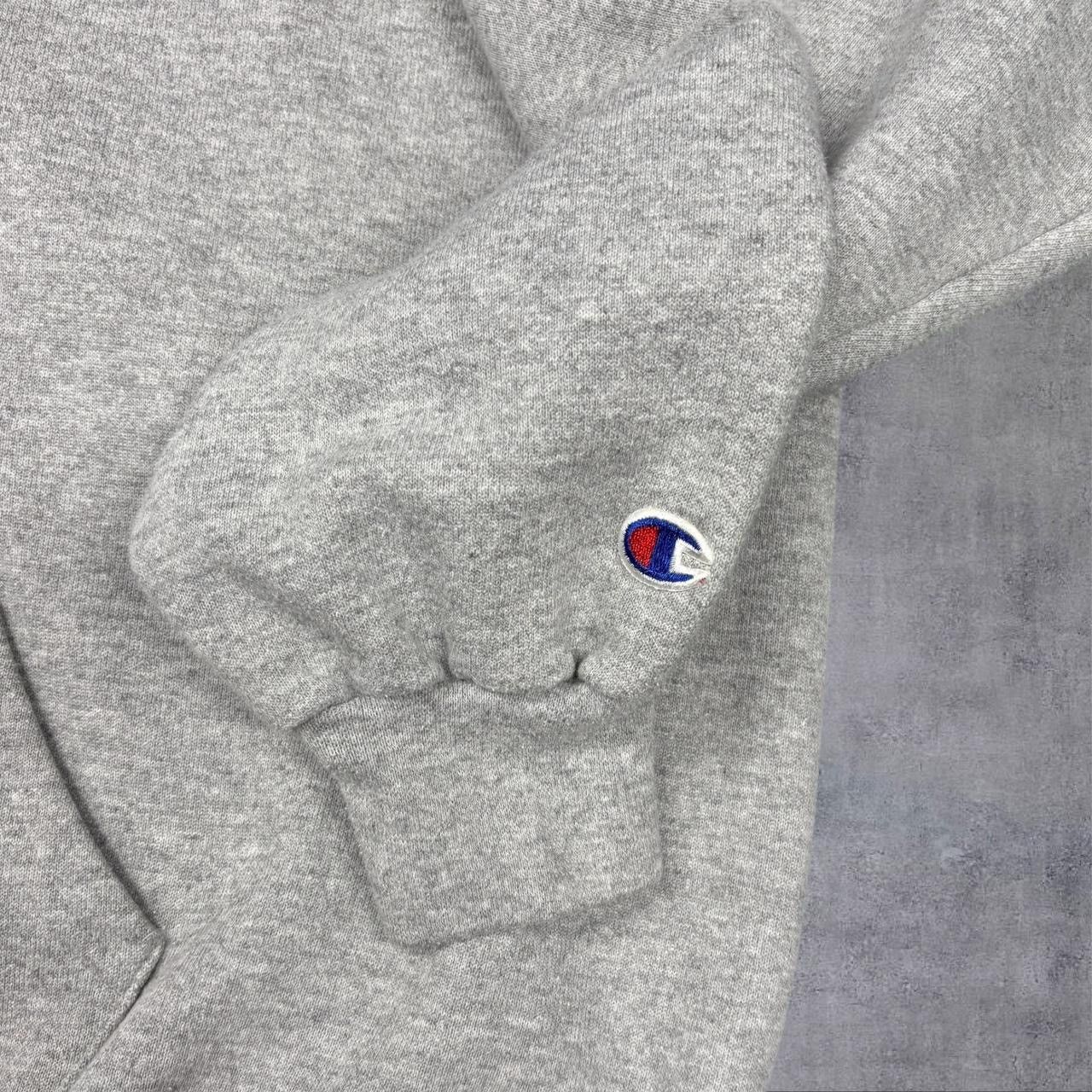 Champion × Vintage Vintage Gray Champion Hoodie Size US XXL / EU 58 / 5 - 4 Thumbnail