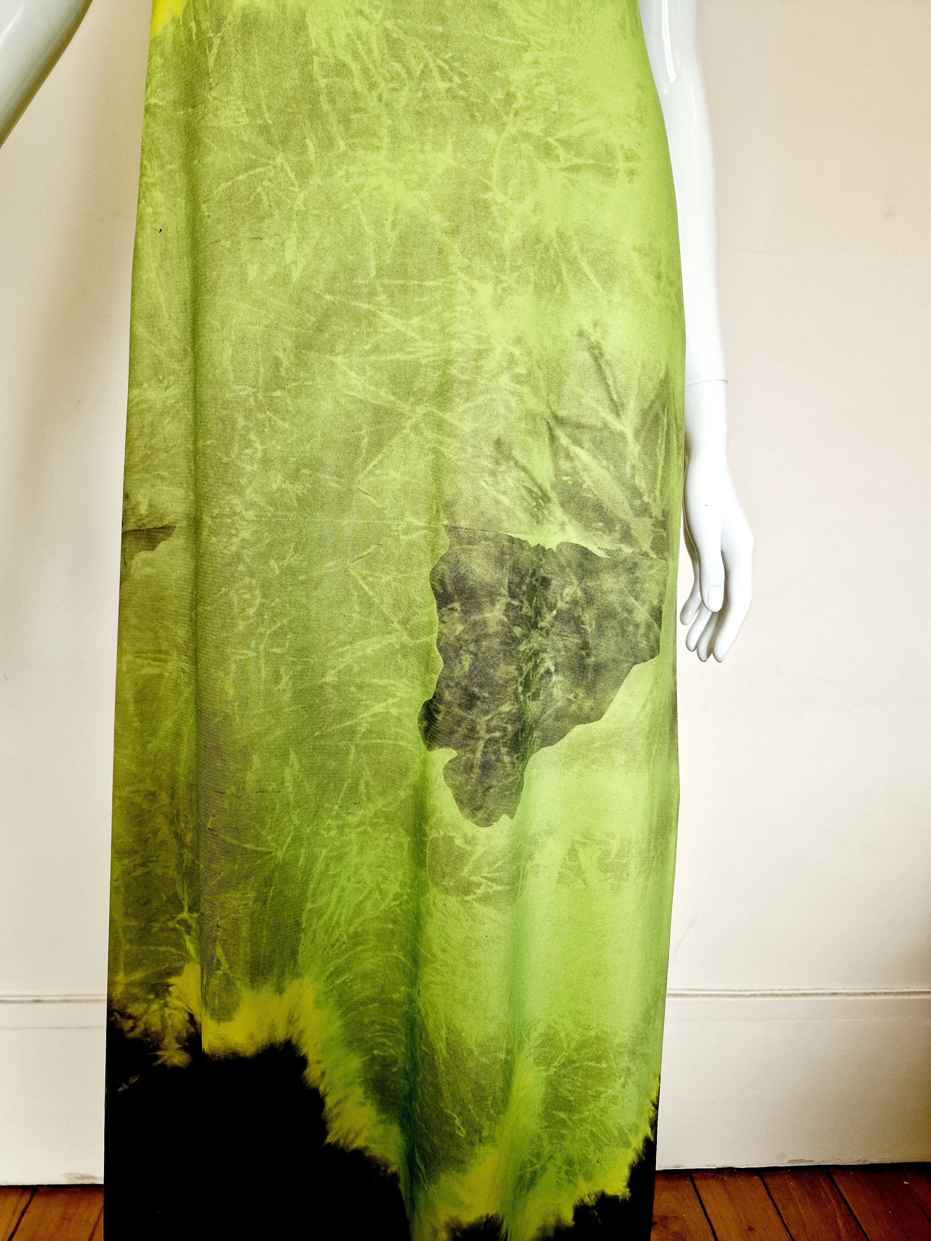 plein sud Plein Sud Maxi Designer Tie Dye Halter Large Slip Dress Size L / US 10 / IT 46 - 3 Thumbnail