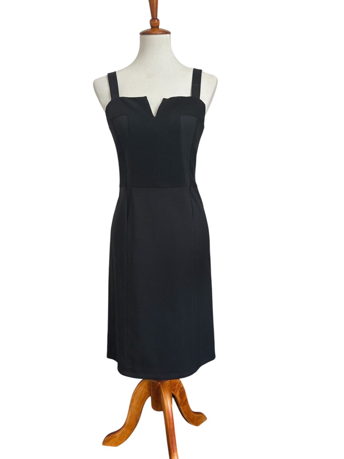 Narciso Rodriguez Vintage Narcisco Rodriguez elegant black dress Size S / US 4 / IT 40 - 2 Thumbnail
