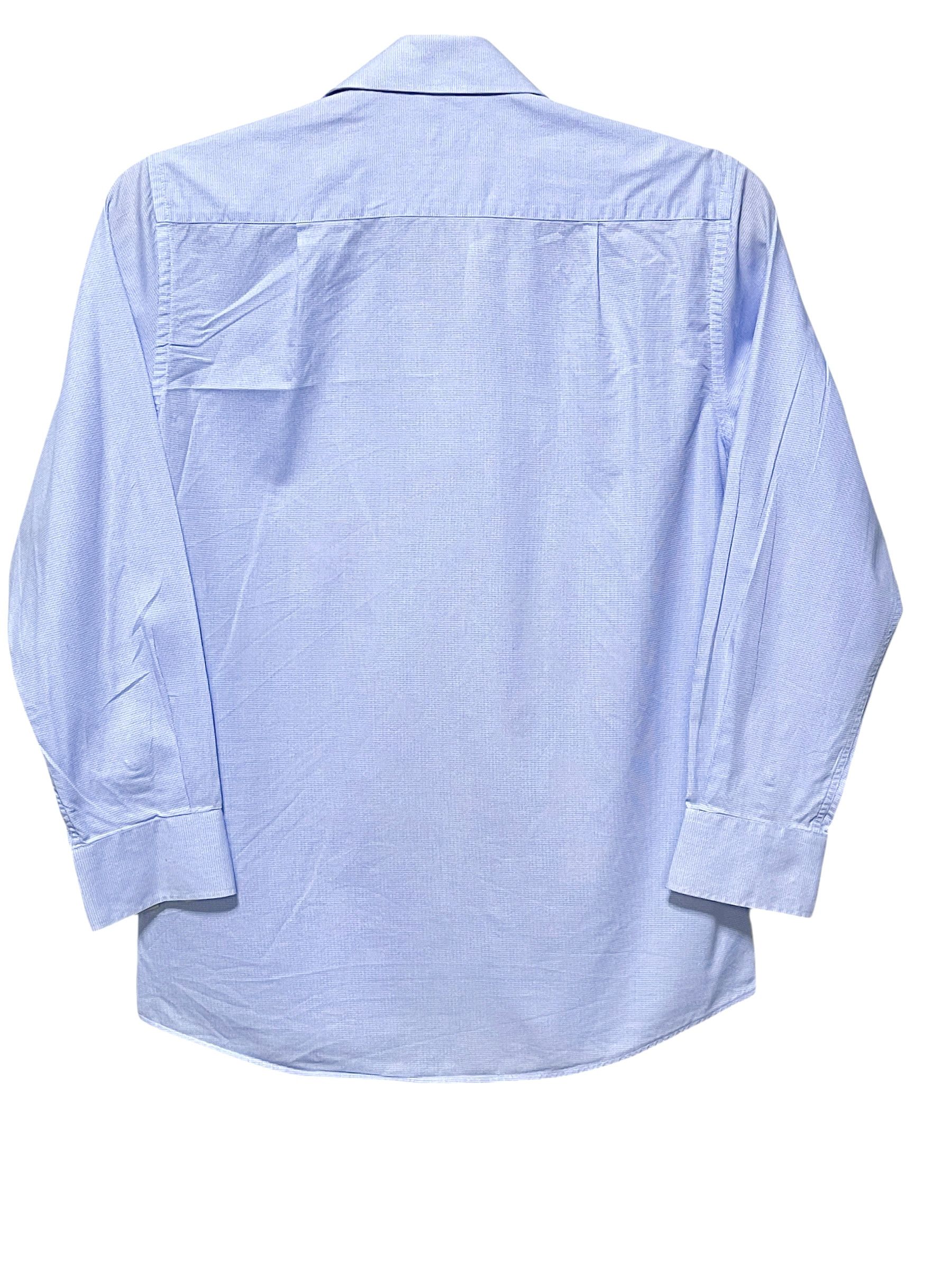 Givenchy 🔥 Givenchy 4G shirt long sleeve cotton light blue striped Size US M / EU 48-50 / 2 - 6 Thumbnail