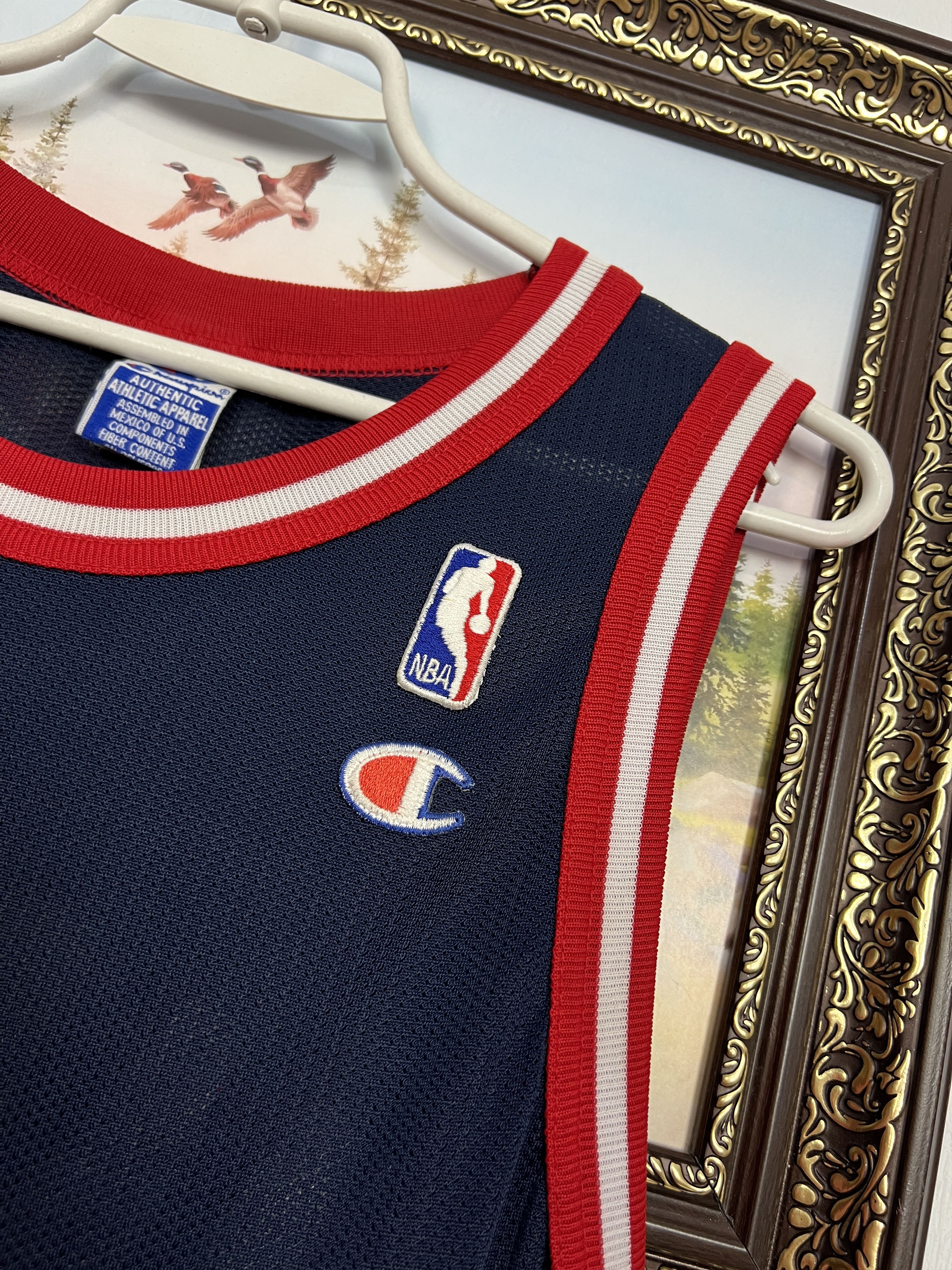Champion Vintage 90's Houston Rockets Charles Barkley NBA Jersey Size US XL / EU 56 / 4 - 3 Thumbnail