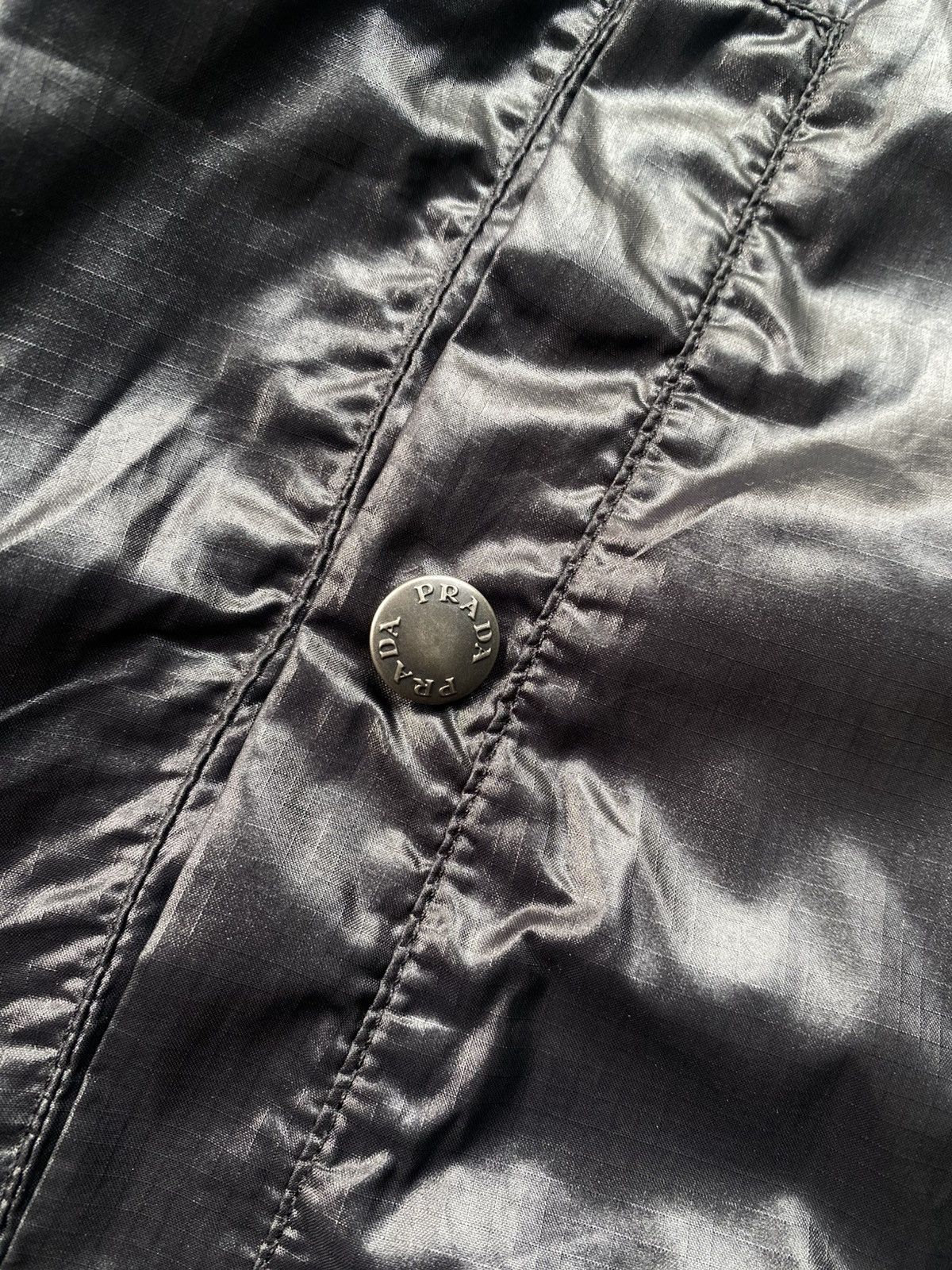 Prada Prada 2006 biker nylon bomber jacket Size US M / EU 48-50 / 2 - 5 Thumbnail