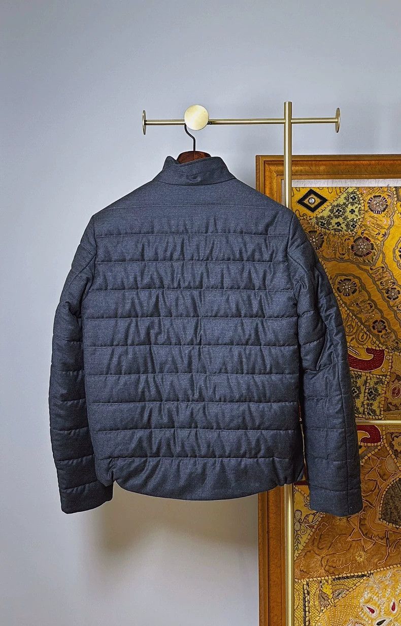 Loro Piana LORO PIANA Men's jacket coat, dark grey, Size US M / EU 48-50 / 2 - 7 Thumbnail