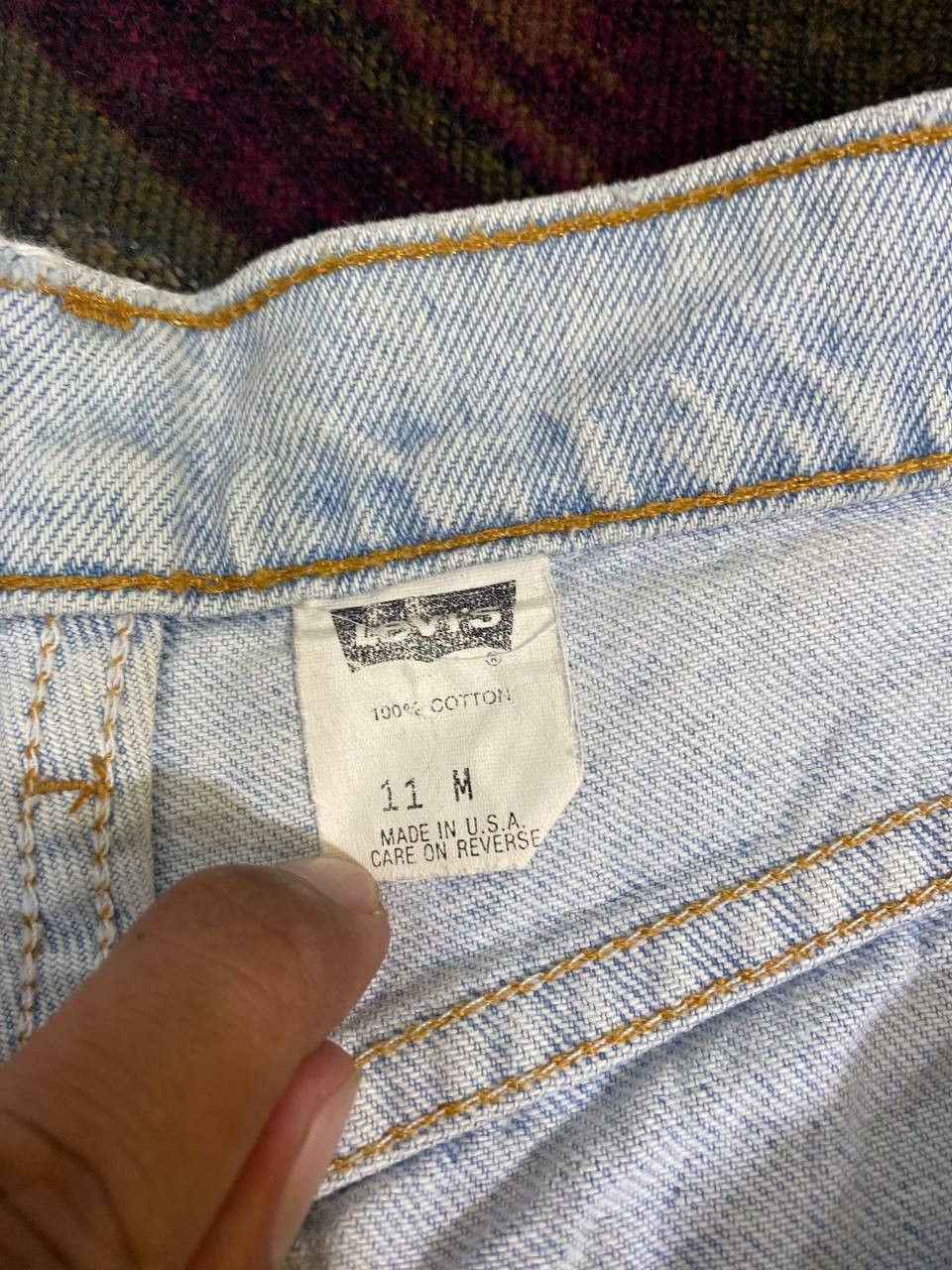 Levi's vintage levis 512 light wash denim made in usa Size US 30 / EU 46 - 10 Thumbnail