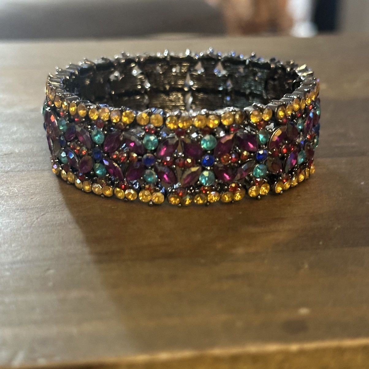 Other Laila Rowe multicolor rhinestone stretch bracelet Size ONE SIZE - 8 Thumbnail