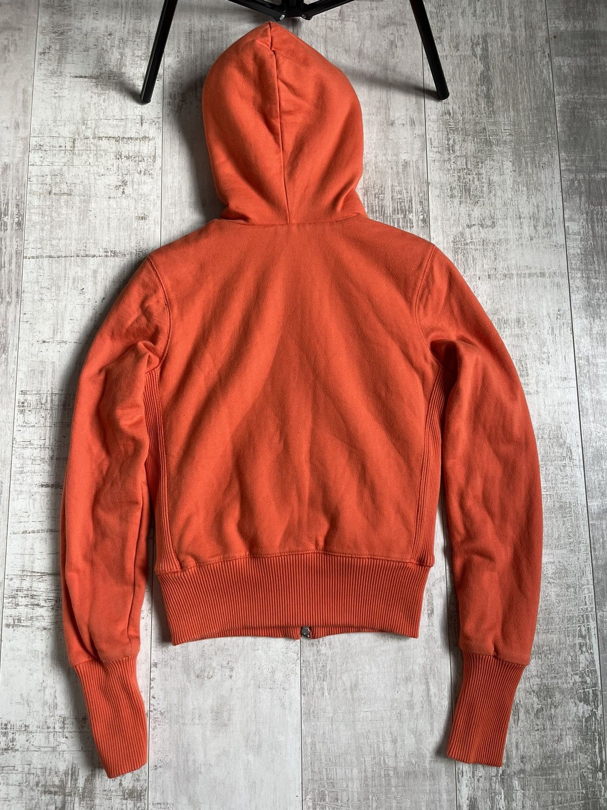 Benetton Vintage Y2K Benetton 00’s Fur Full Zip Hoodie Avant Garde Size M / US 6-8 / IT 42-44 - 4 Thumbnail