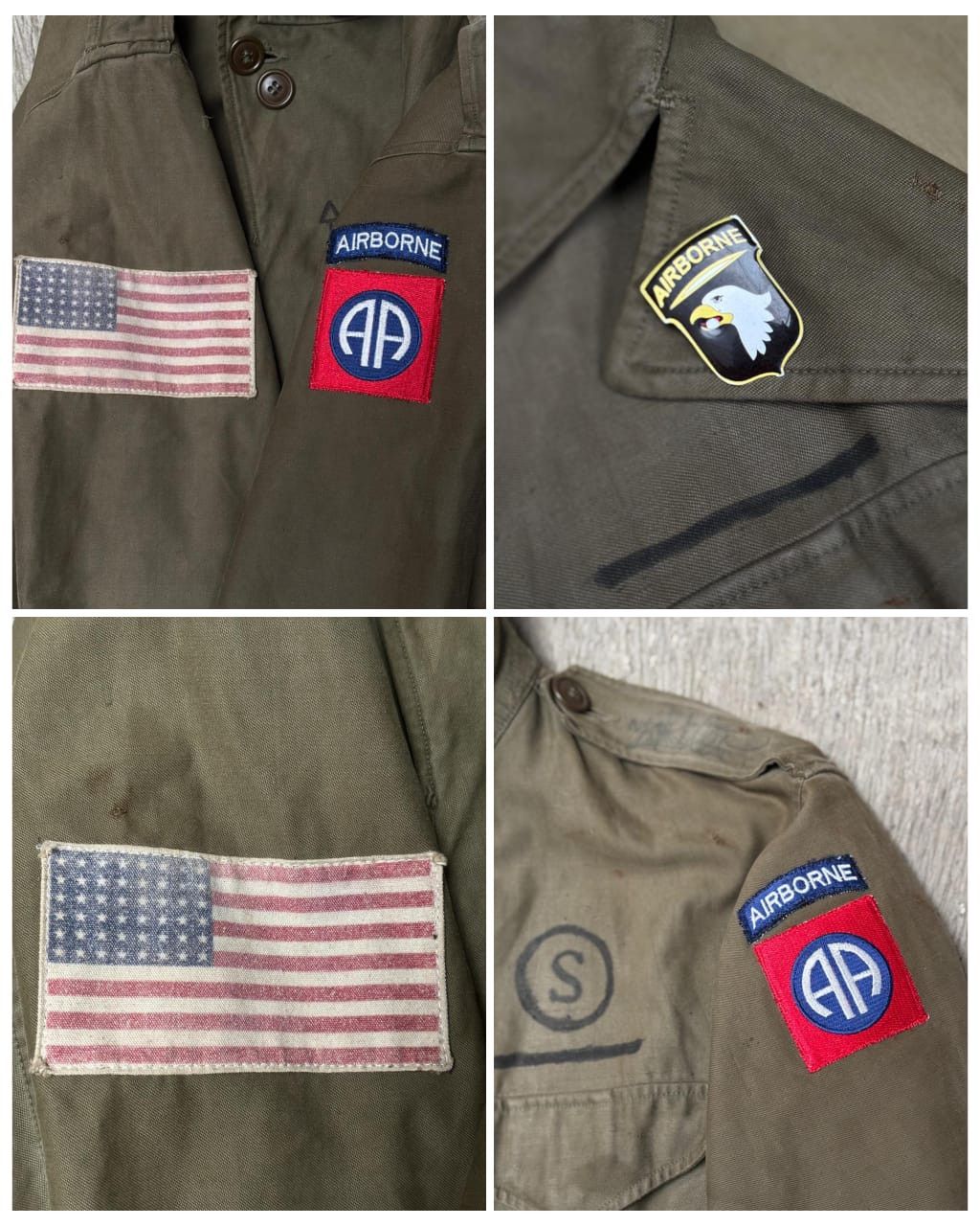 Vintage Vintage Field Jacket WWII 11th Air Bone M43 KIA Original Size US L / EU 52-54 / 3 - 10 Thumbnail