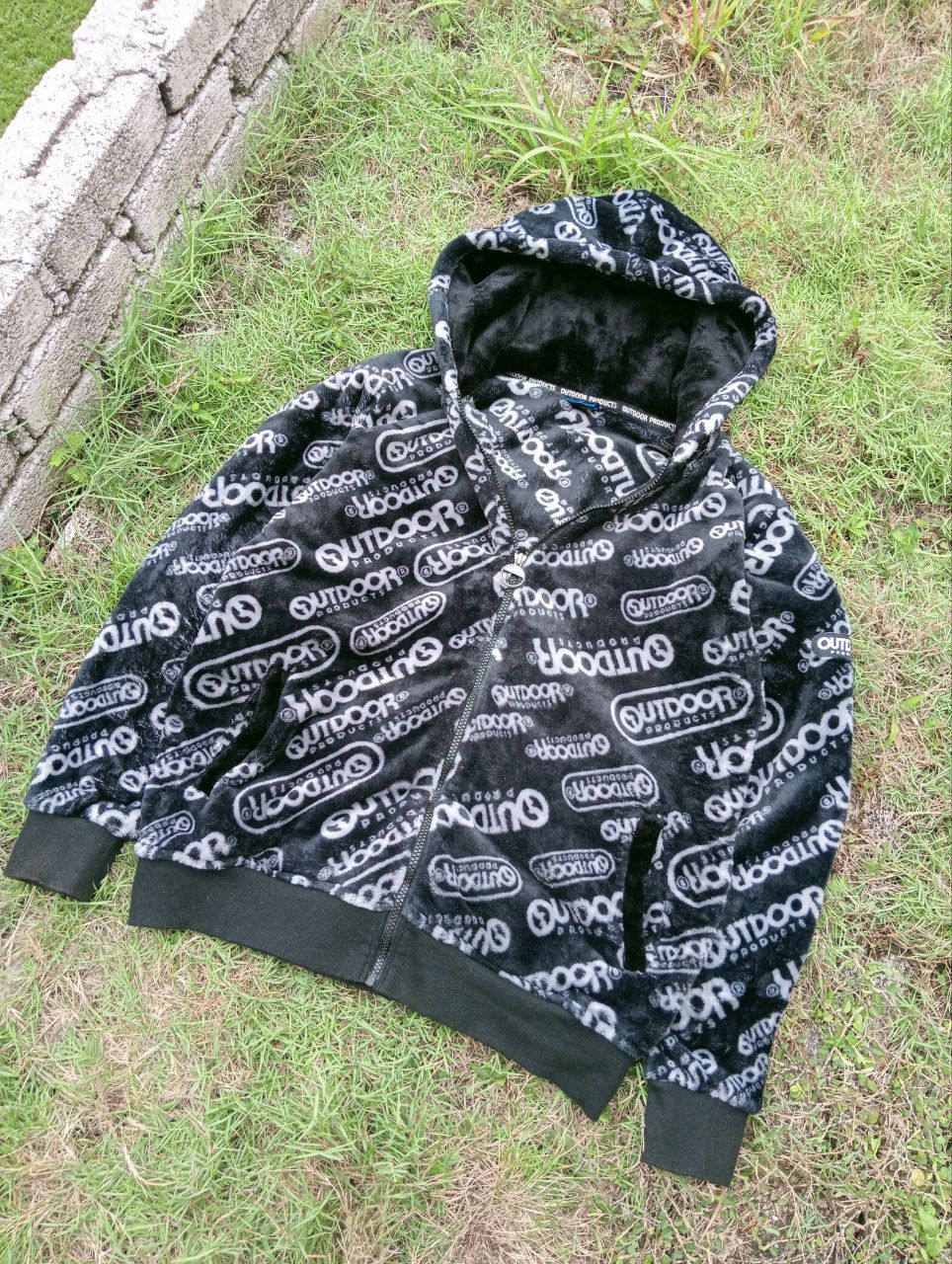 Other OUTDOOR PRODUCTS OVERPRINT FLEECE HOODIE Size US L / EU 52-54 / 3 - 2 Thumbnail