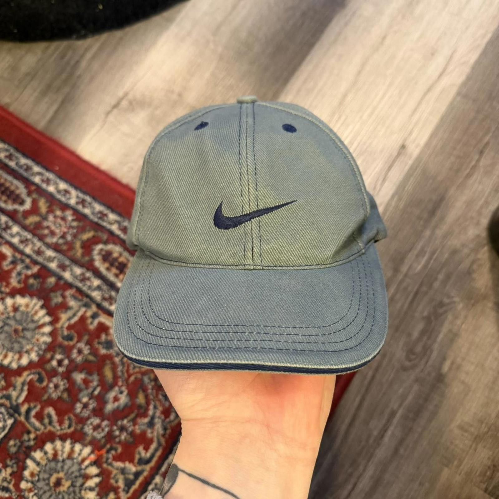 Nike vintage Nike snap back hat 90s OS Size ONE SIZE - 1 Thumbnail
