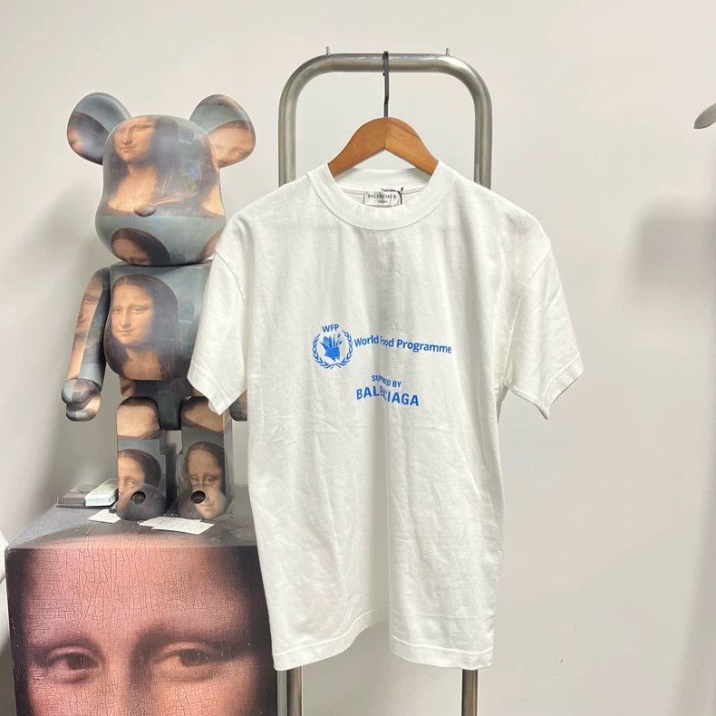 Balenciaga Balenciaga Wheat Ear Short Sleeve Tee - dmc Size US XS / EU 42 / 0 - 1 Thumbnail