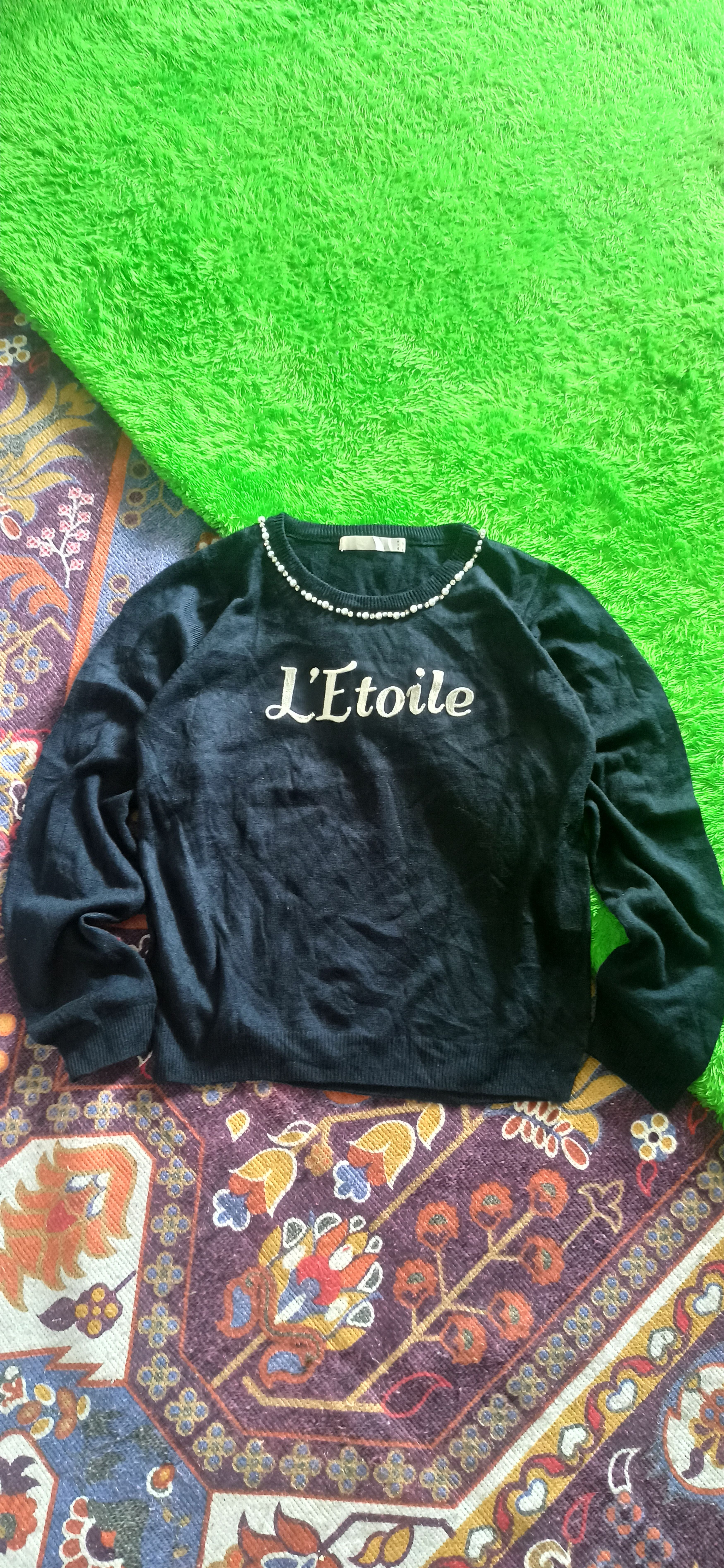 Homespun Knitwear × Japanese Brand A.R.W Navy L'Etoile Knitwear Size S / US 4 / IT 40 - 1 Thumbnail
