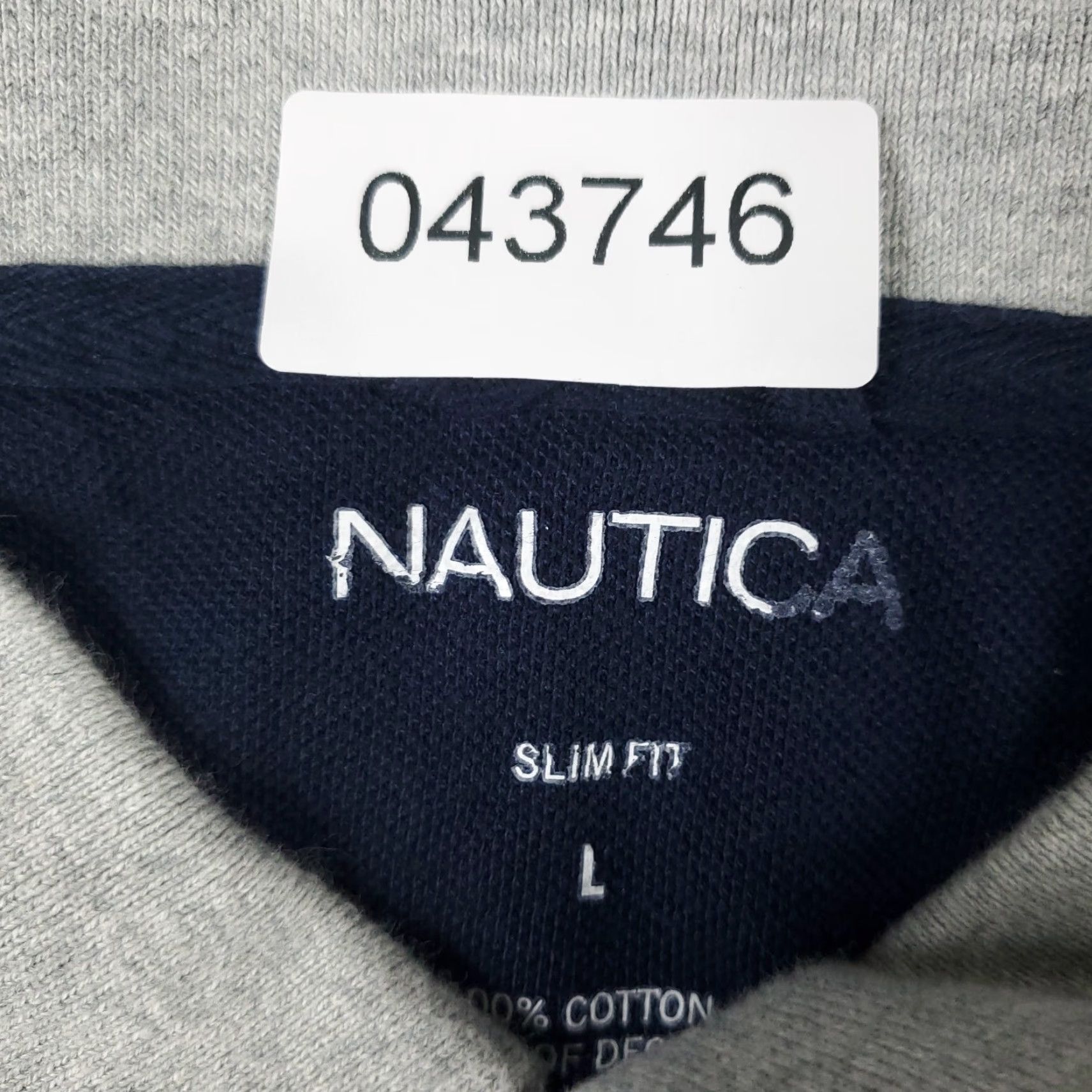 Nautica Nautica Polo Shirt Men’s Large Gray Casual Short Sleeve Activewear Size US L / EU 52-54 / 3 - 8 Thumbnail