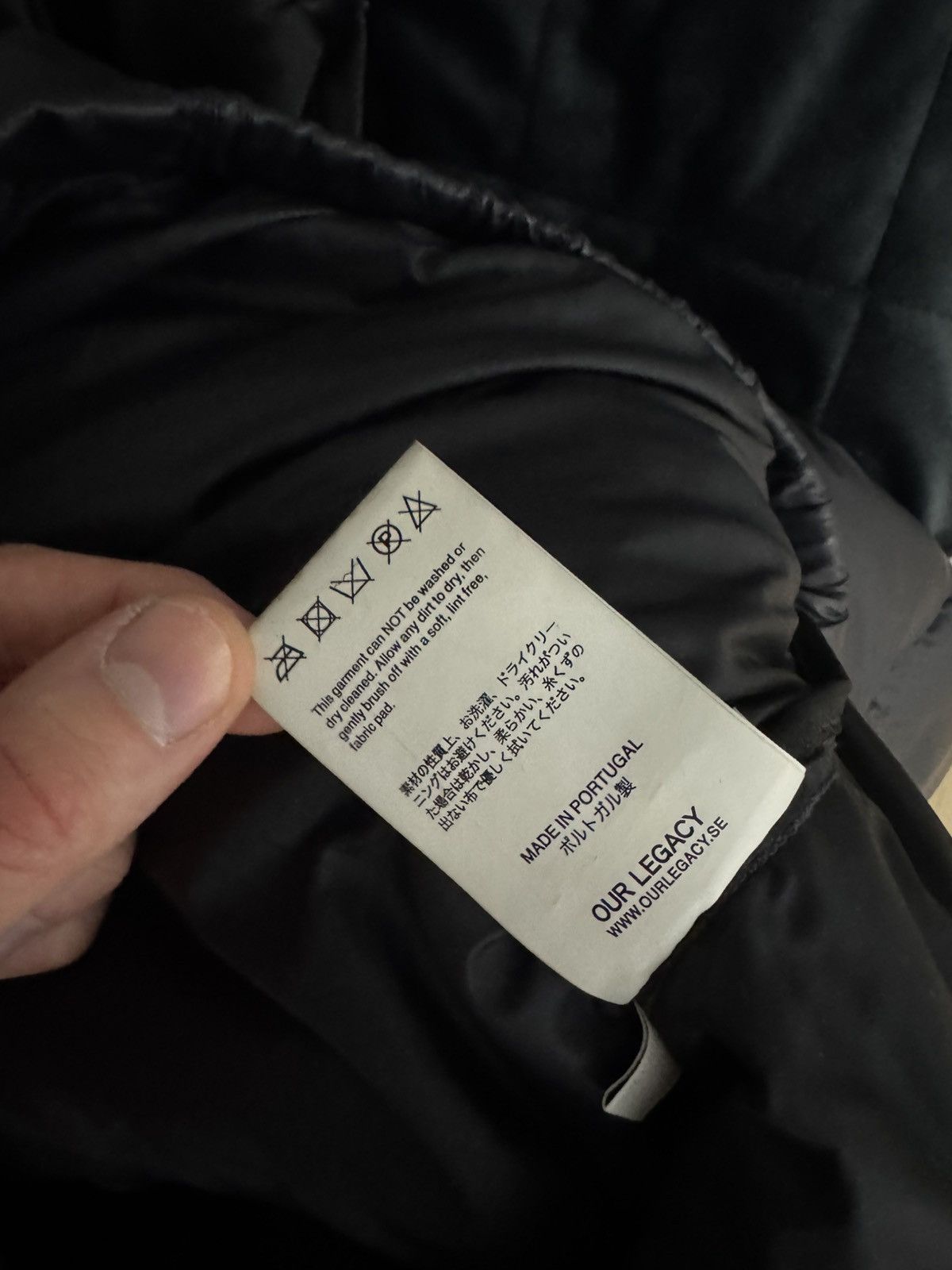 Our Legacy Our Legacy Puffer Down Lenox Nylon Jacket Riri Smog Navy Size US M / EU 48-50 / 2 - 9 Thumbnail
