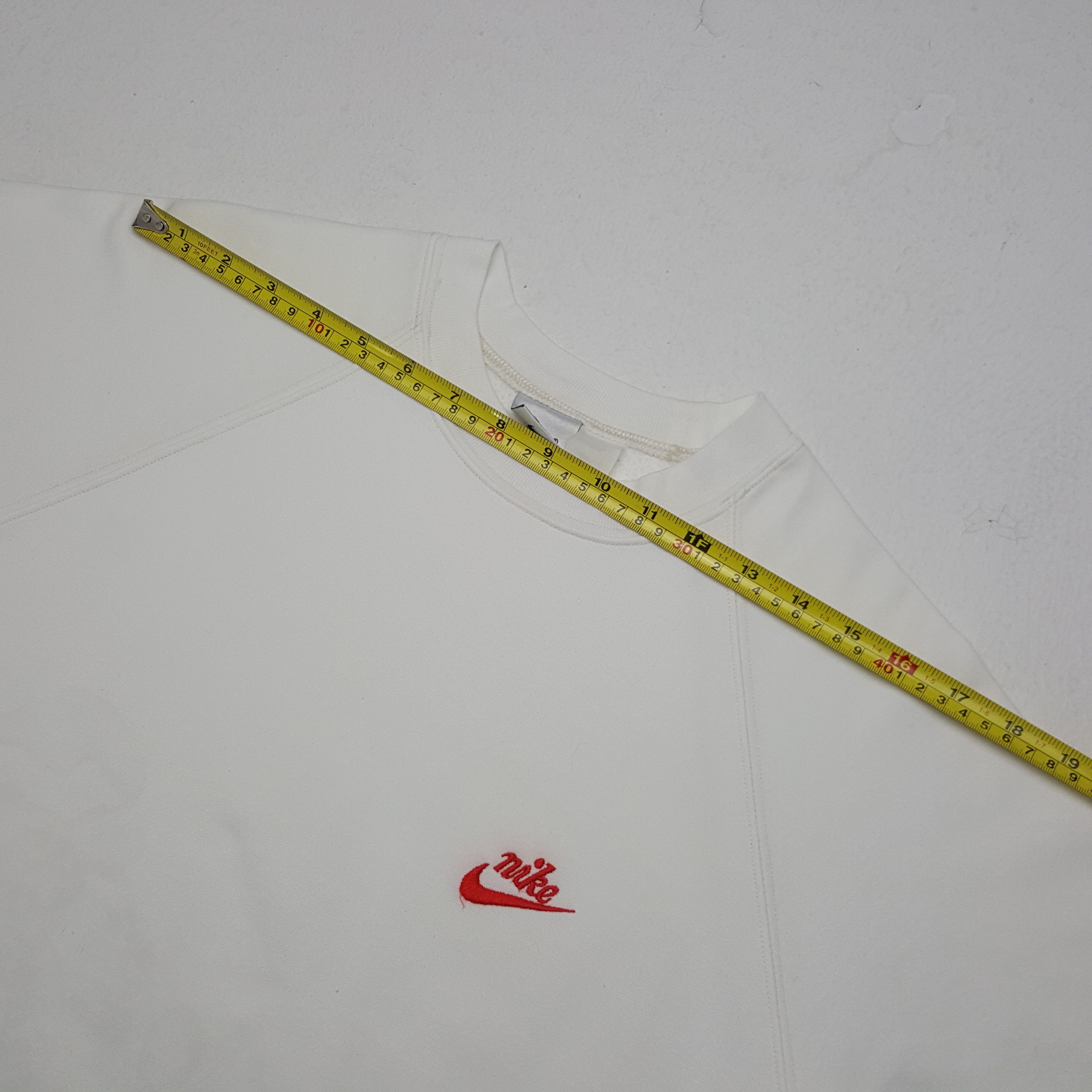 Nike × Vintage Vintage Nike Embroidery Logo Sweatshirt Size US S / EU 44-46 / 1 - 5 Thumbnail