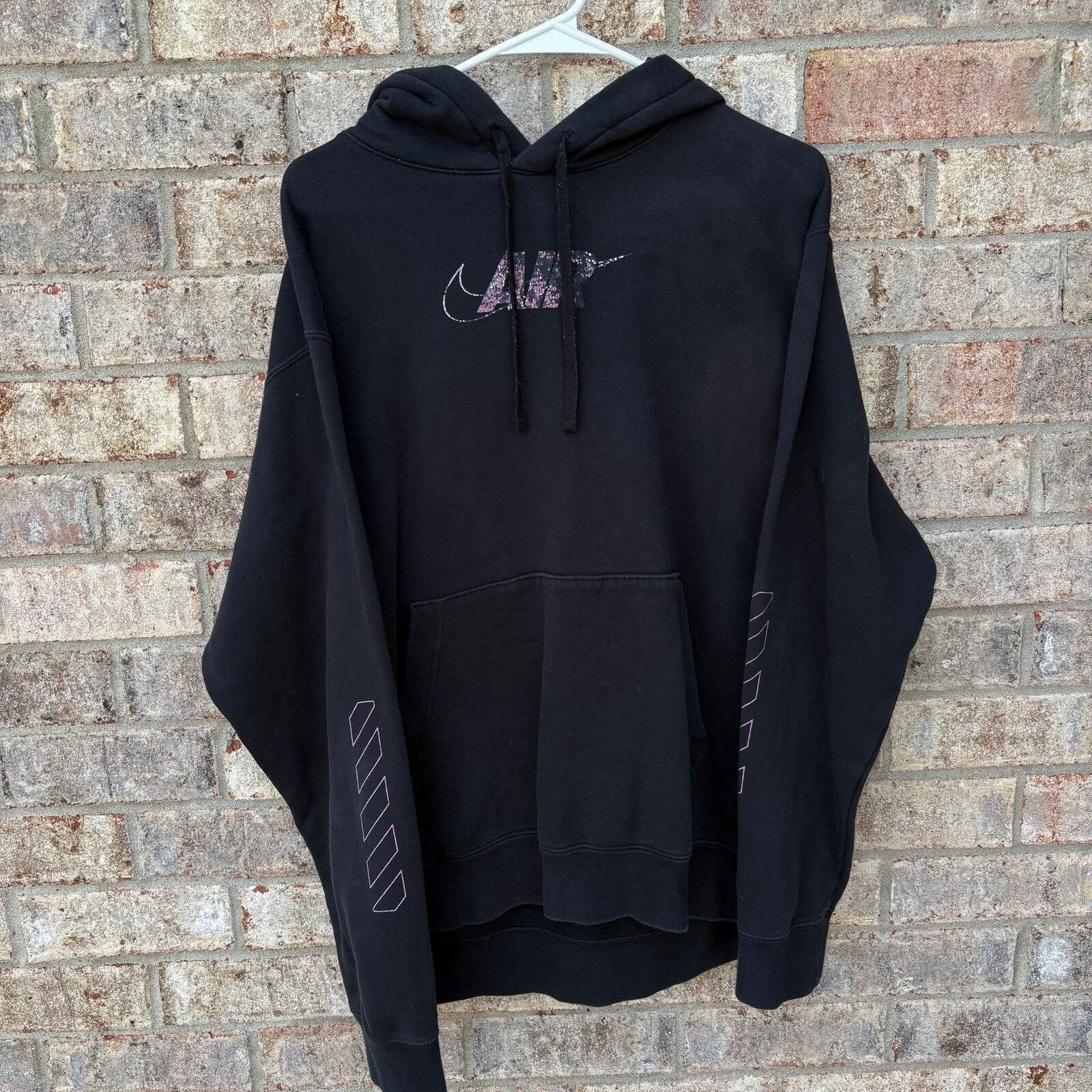 Nike Vintage Nike Center logo hoodie Size US L / EU 52-54 / 3 - 1 Thumbnail