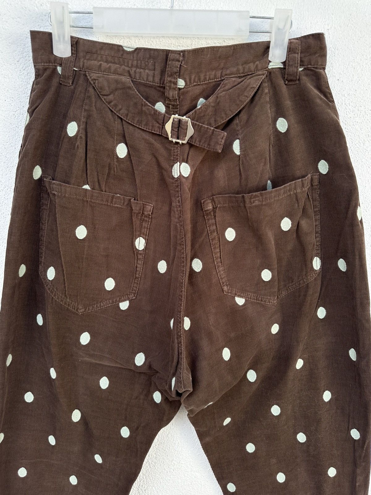 Issey Miyake × Japanese Brand Sunaokuwahara Polkadot Ankle Pants Size US 30 / EU 46 - 5 Thumbnail