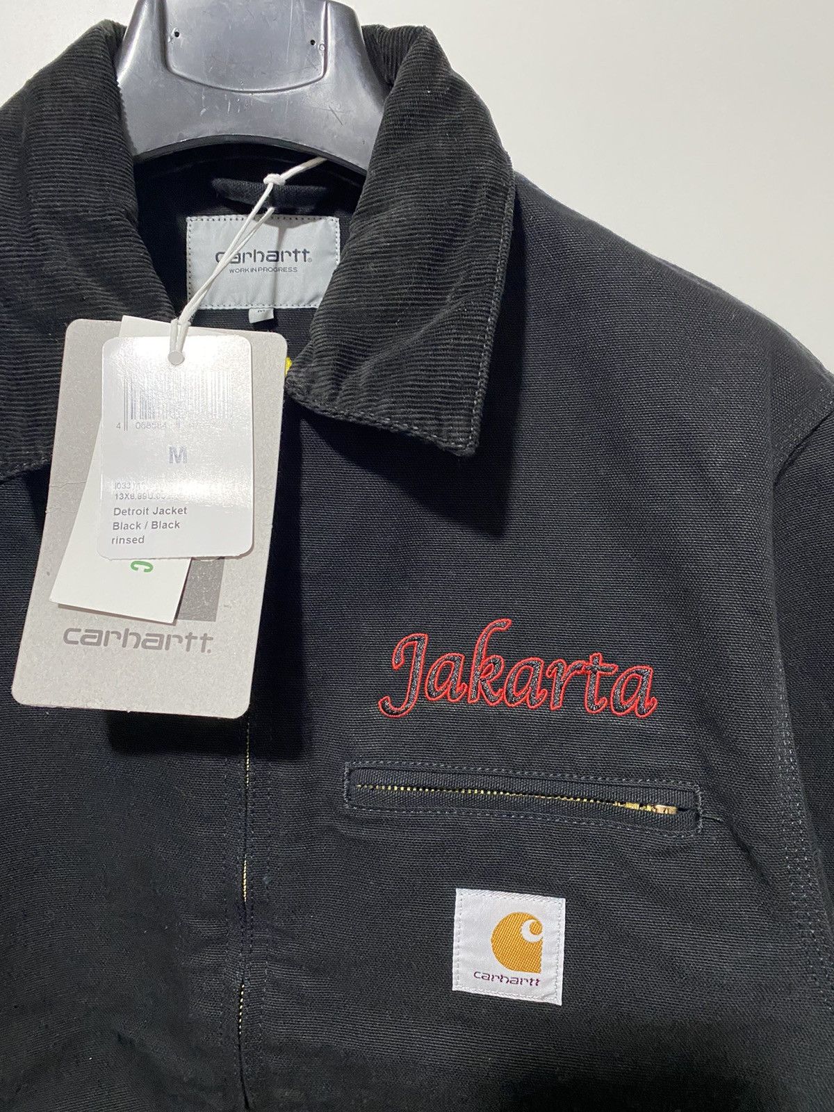 Carhartt Wip Open Store Jakarta Detroit Jacket, M, black,