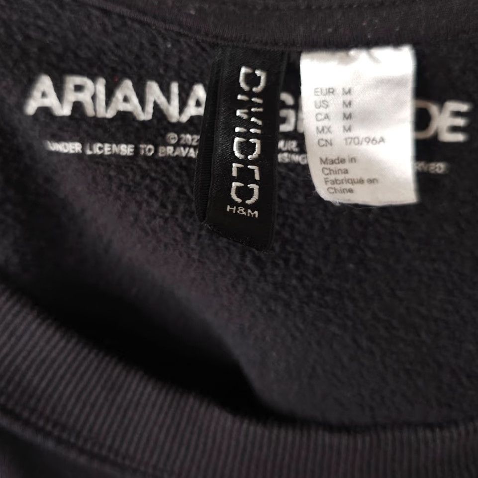 Vintage Ariana Grande Sweatshirt Womens Size Medium Black OVERSIZED Size M / US 6-8 / IT 42-44 - 5 Thumbnail