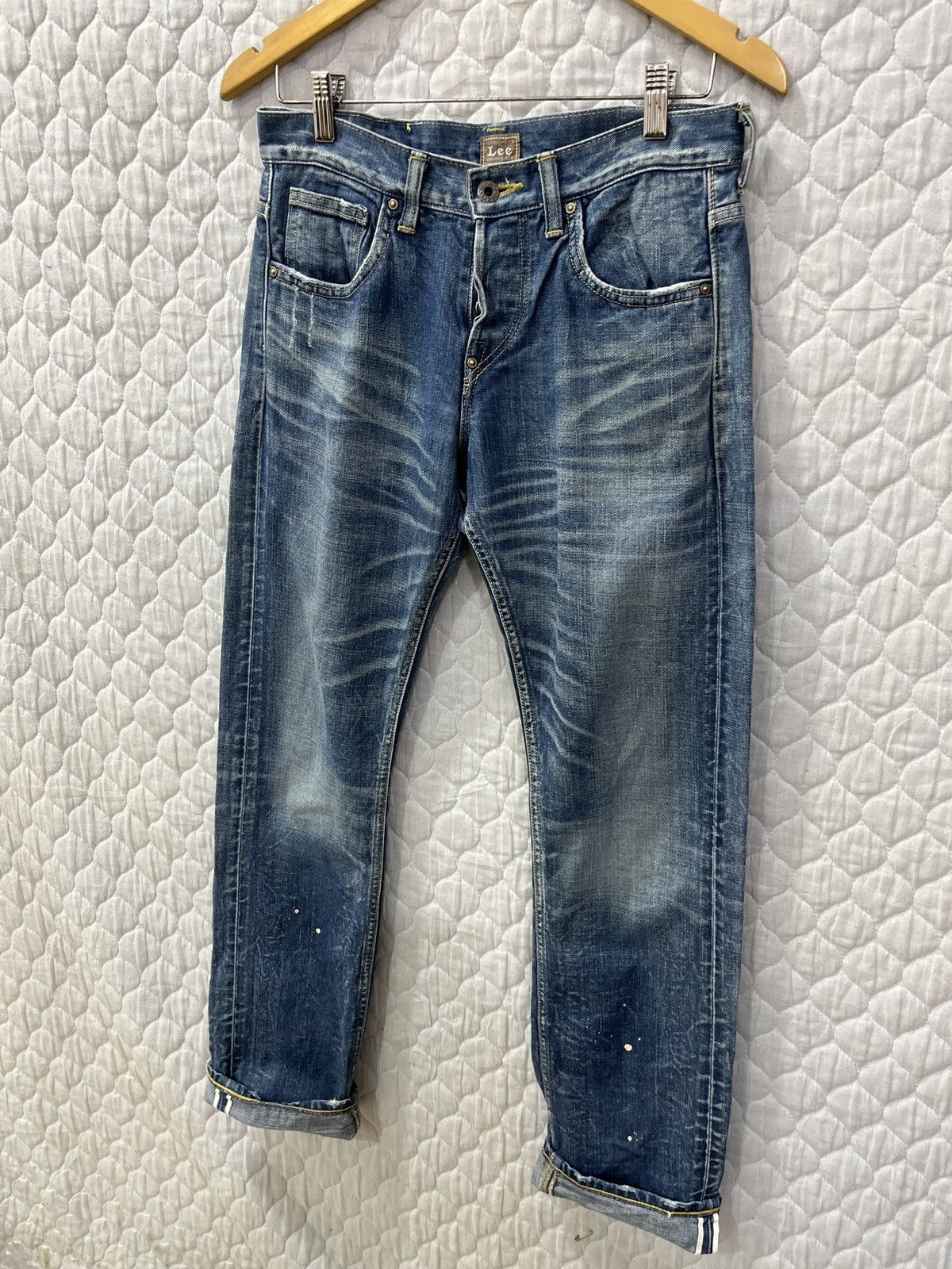Lee 🔥🔥🔥ARCHIVE LEE SELVEDGE DENIM Size US 30 / EU 46 - 2 Thumbnail
