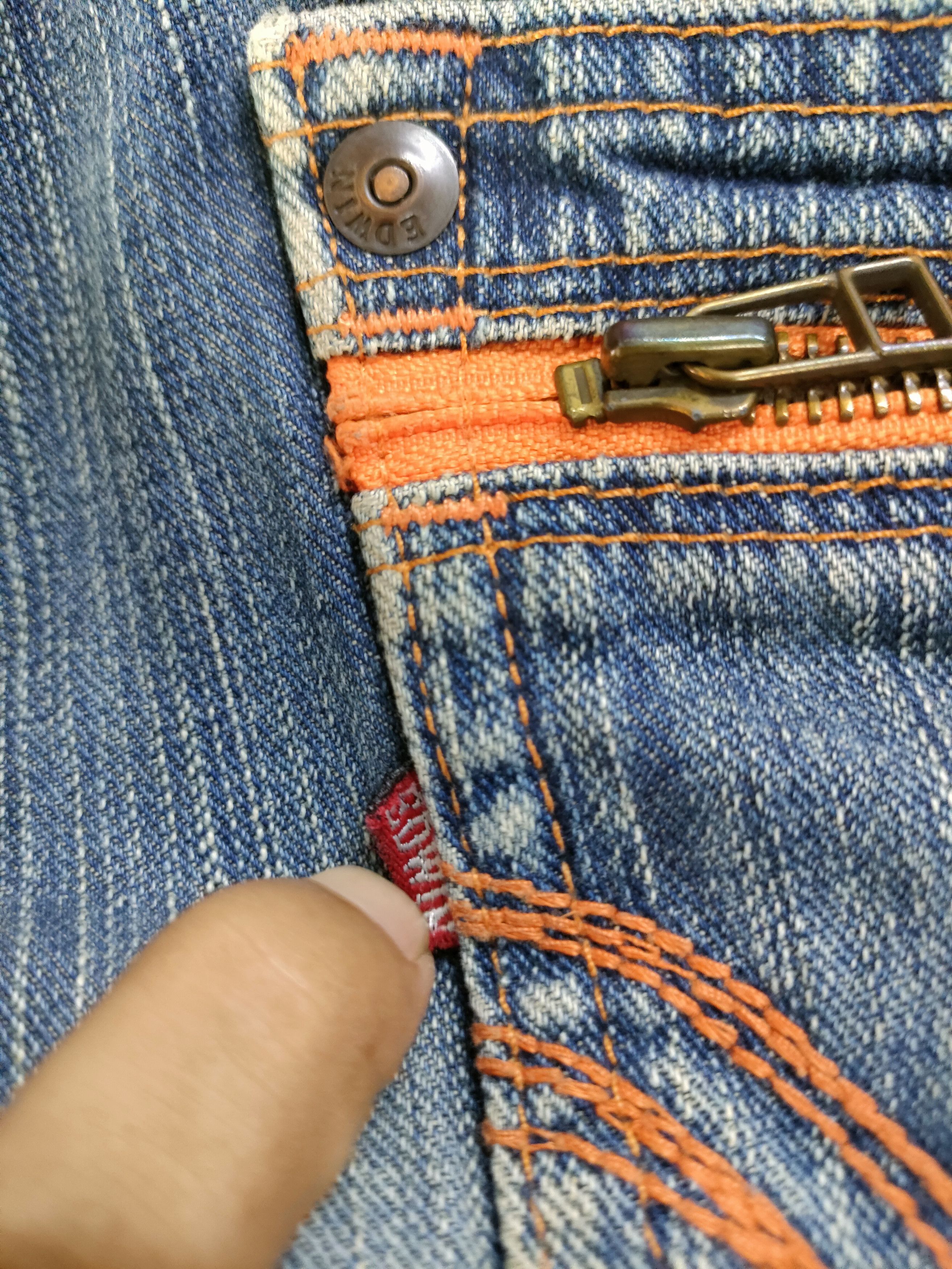 Edwin × If Six Was Nine × Tornado Mart Edwin 424 XVS Flare jeans Size US 32 / EU 48 - 2 Thumbnail