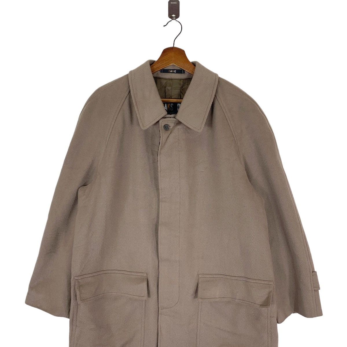 DAKS VINTAGE DAKS LONDON ENGLAND WOOL OVERCOAT Size US M / EU 48-50 / 2 - 4 Thumbnail