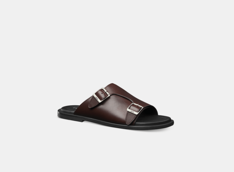 Dior o1w1db10426 3SA163 Alias Sandals in Deep Brown Size US 5.5 / EU 38 - 2 Thumbnail