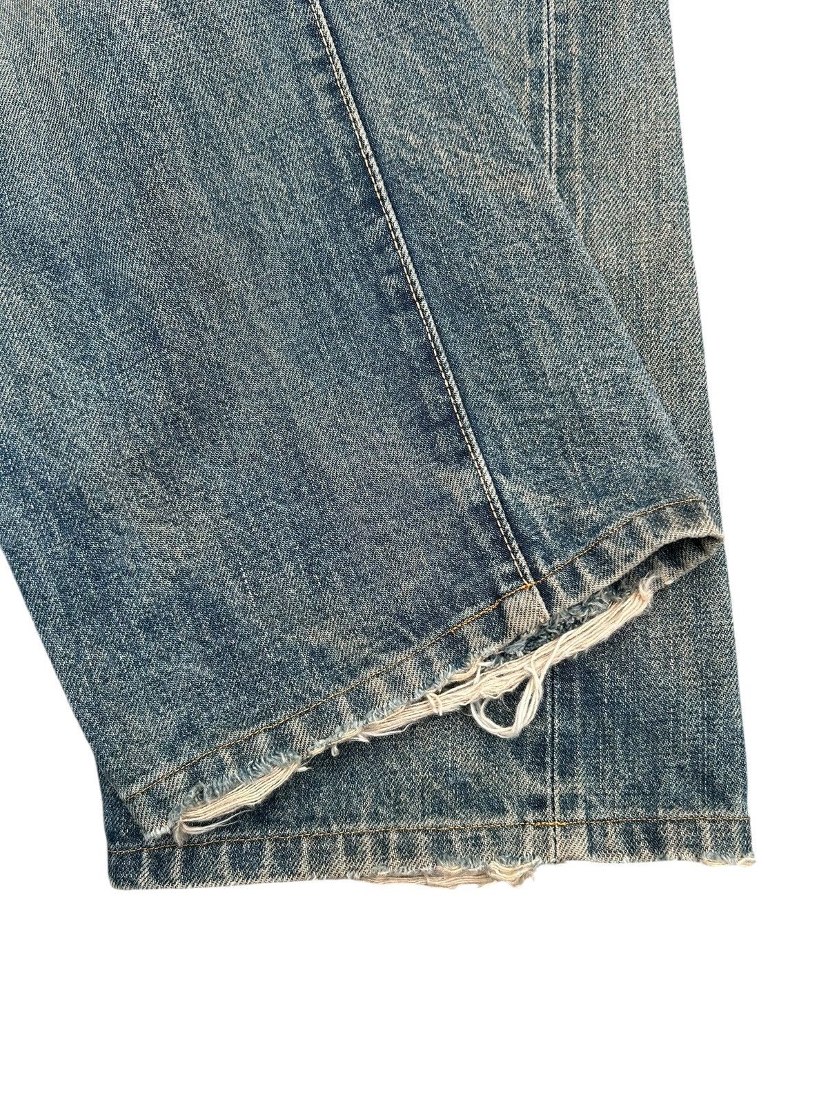 Kapital Vintage FOB Selvedge Distressed Rusty Mudwash Denim Jeans Size US 28 / EU 44 - 9 Thumbnail