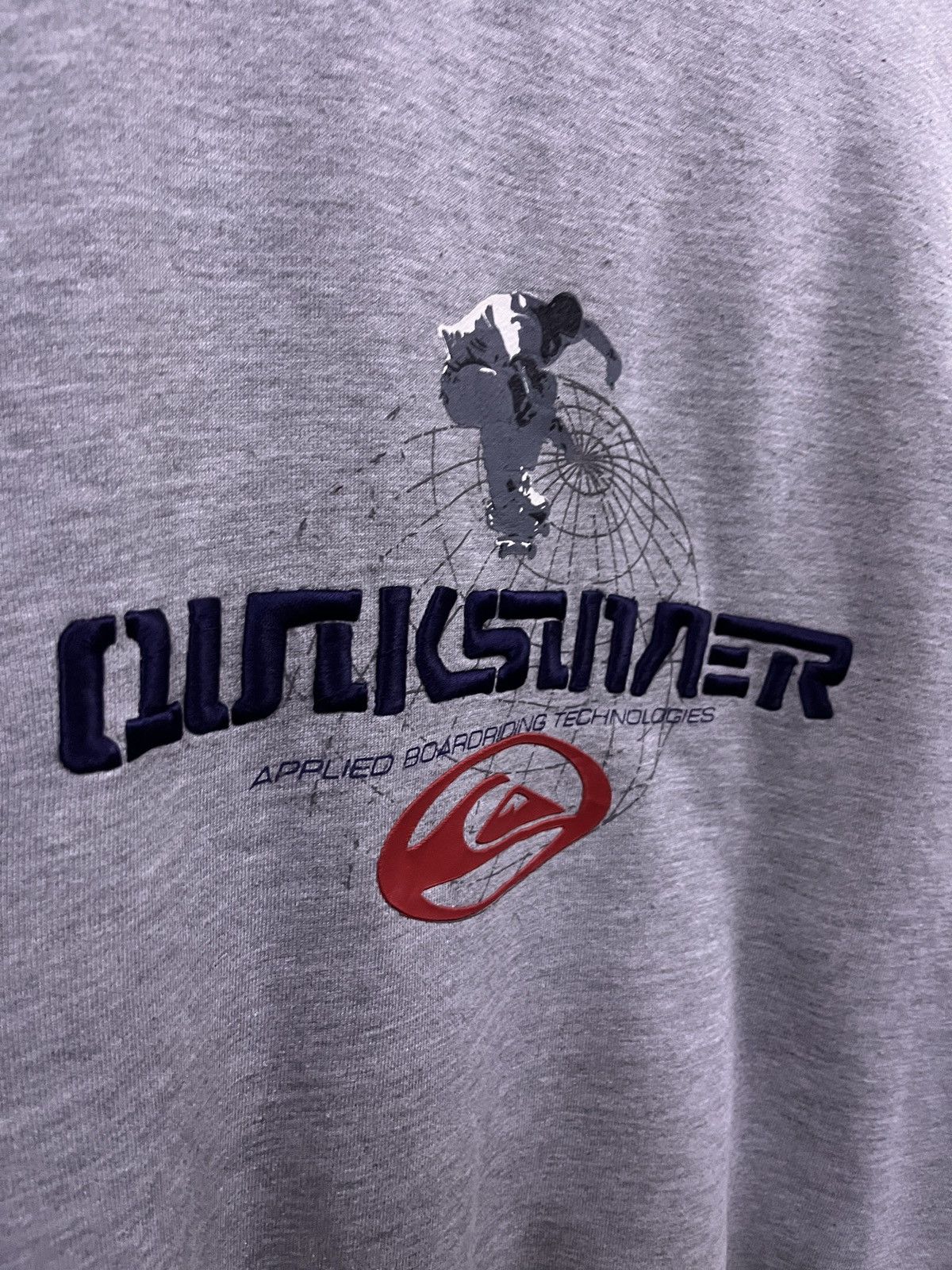Quiksilver VINTAGE 90s EMBROIDERY QUICKSILVER SKATEBOARD SWEATSHIRT Size US L / EU 52-54 / 3 - 5 Thumbnail