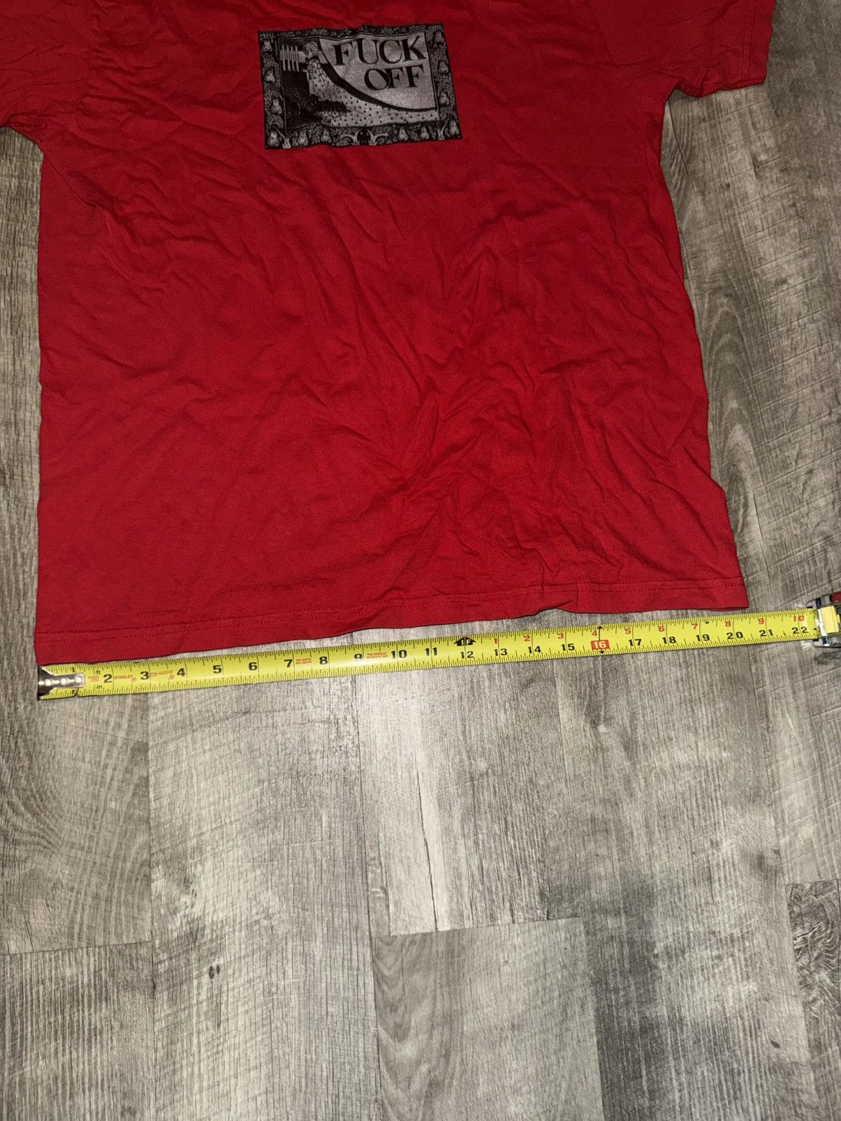 Supreme Supreme "Fuck Off" T Size US L / EU 52-54 / 3 - 7 Thumbnail