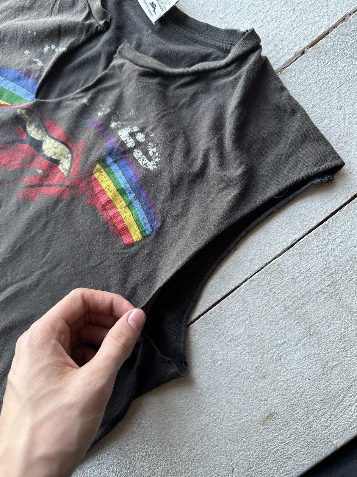Band Tees 🚨The Rolling Stones RARE BUNNY BUNCH 1969 she’s a rainbow Size US S / EU 44-46 / 1 - 7 Thumbnail