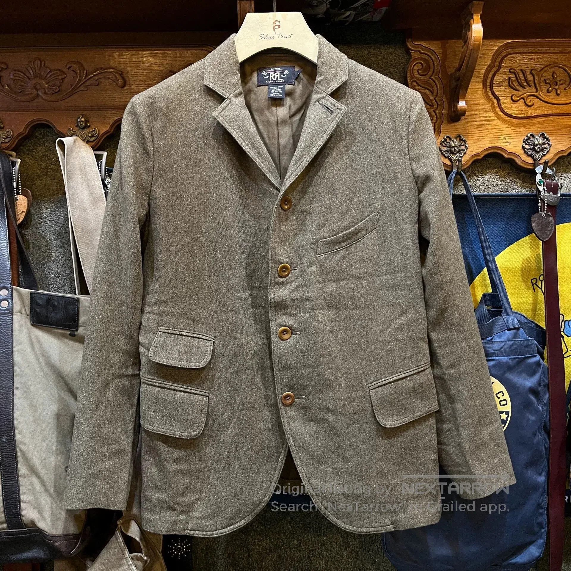RRL Ralph Lauren RRL Wool Suit Jacket by Ralph Lauren. Size US S / EU 44-46 / 1 - 1 Thumbnail