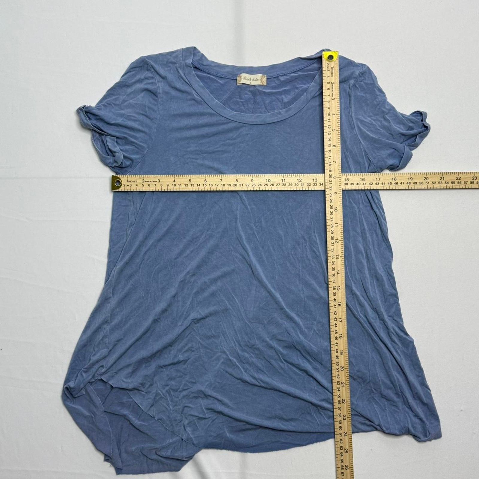 & Other Stories Altard State Oversized Size Small Top Blue Made With Cotton Size S / US 4 / IT 40 - 3 Thumbnail