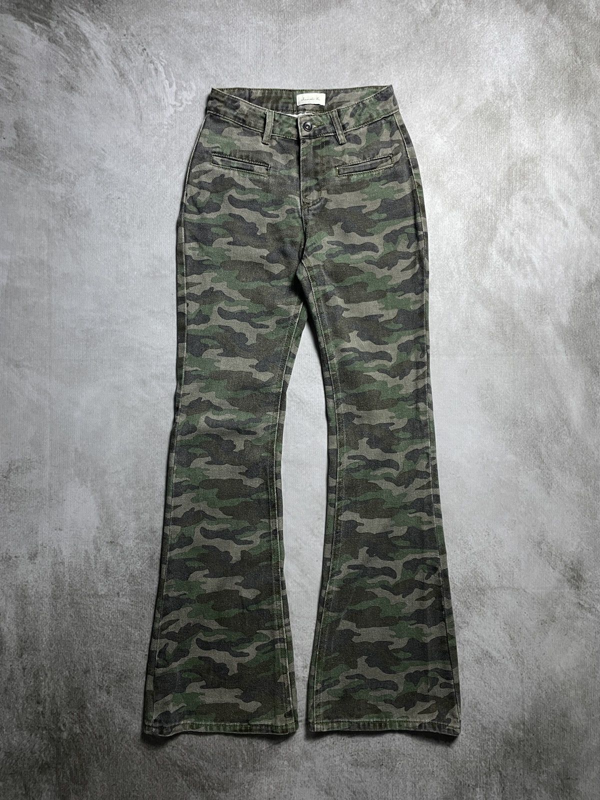 SS22 Cheusi Te - Camouflage Super Flared Pants