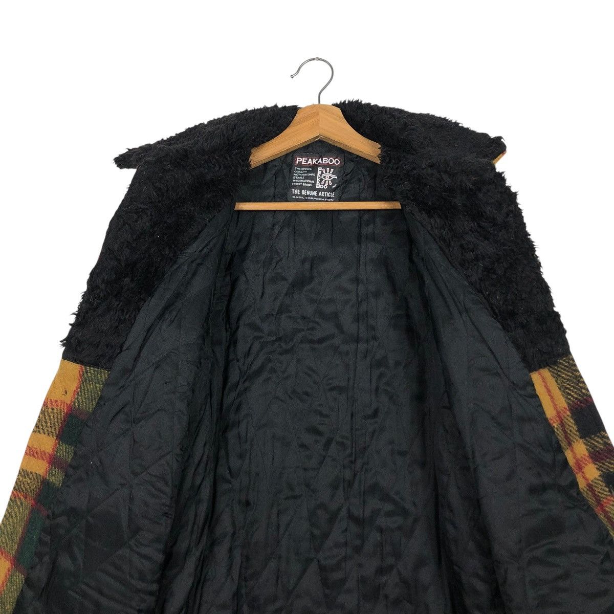 Japanese Brand 🔥VINTAGE WOOL CHORE JACKET PEAKABOO TARTAN ISSEY MIYAKE Size US L / EU 52-54 / 3 - 16 Thumbnail