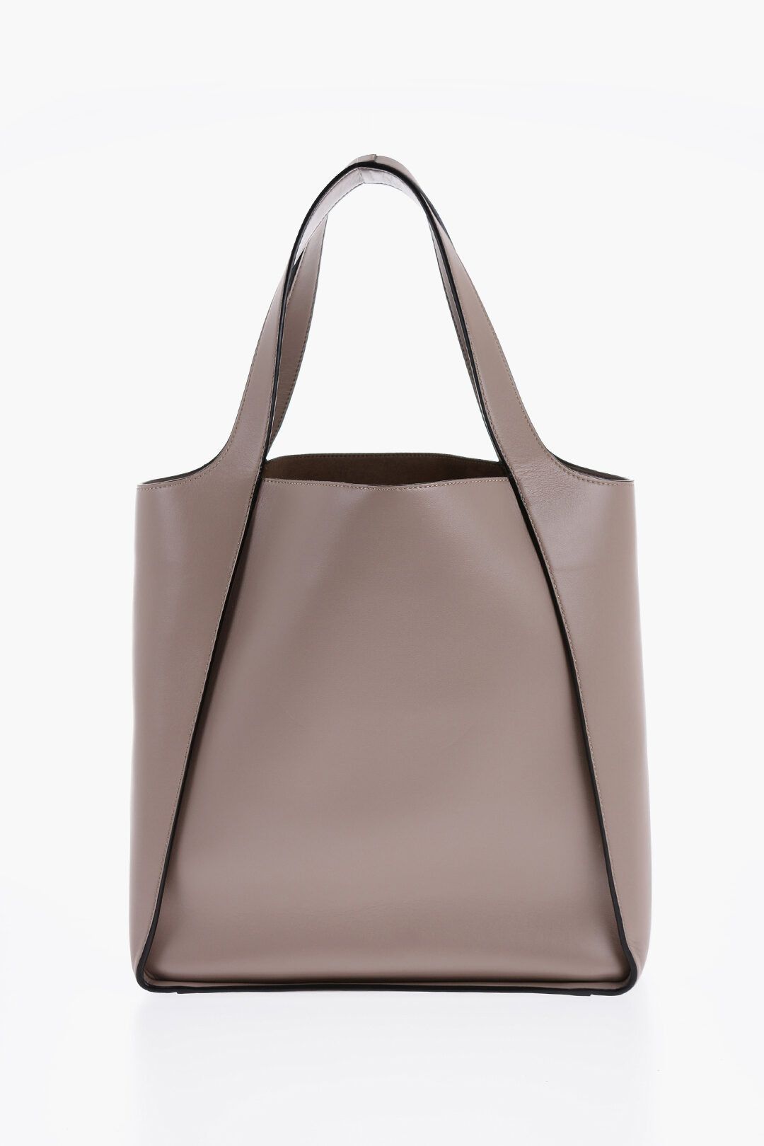 Stella McCartney og1mm0824 Size: OS / Vegan Leather Tote Bag in Beige Size ONE SIZE - 3 Thumbnail