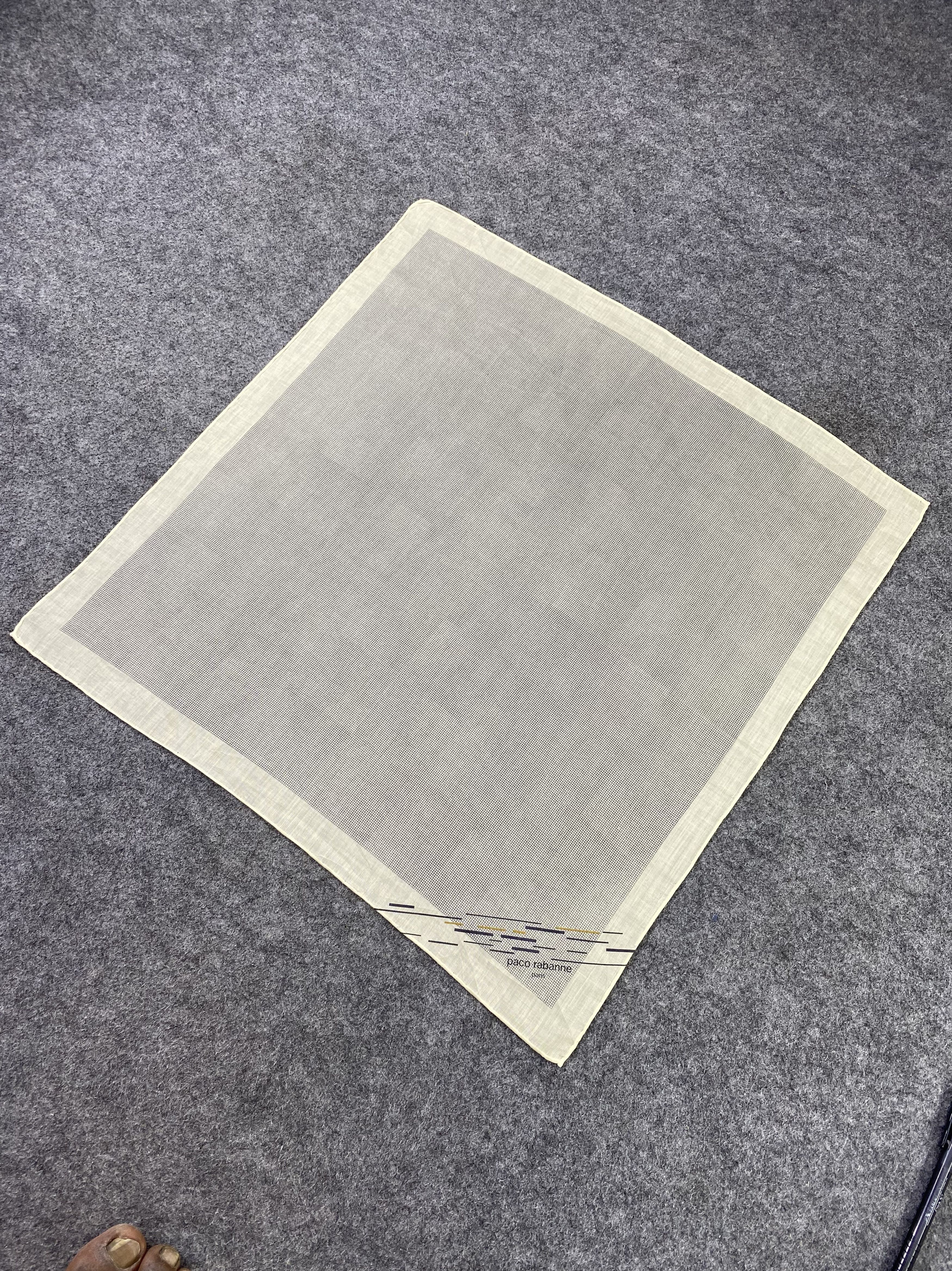 Paco Rabanne Paco Rabanne Handkerchief/Bandana/Neckerchief/Headscarf-B844 Size ONE SIZE - 4 Thumbnail